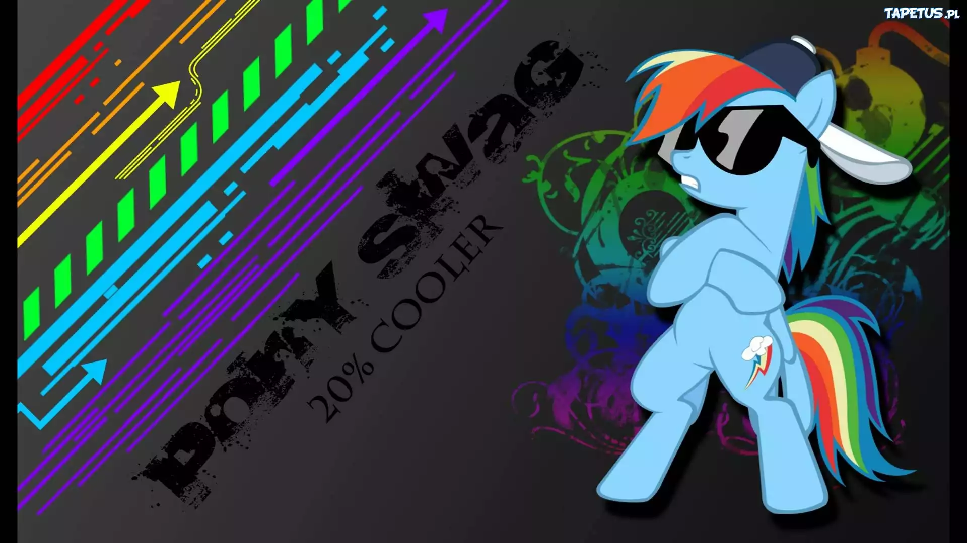My Little Pony, Rainbow Dash, swag, 20% coller