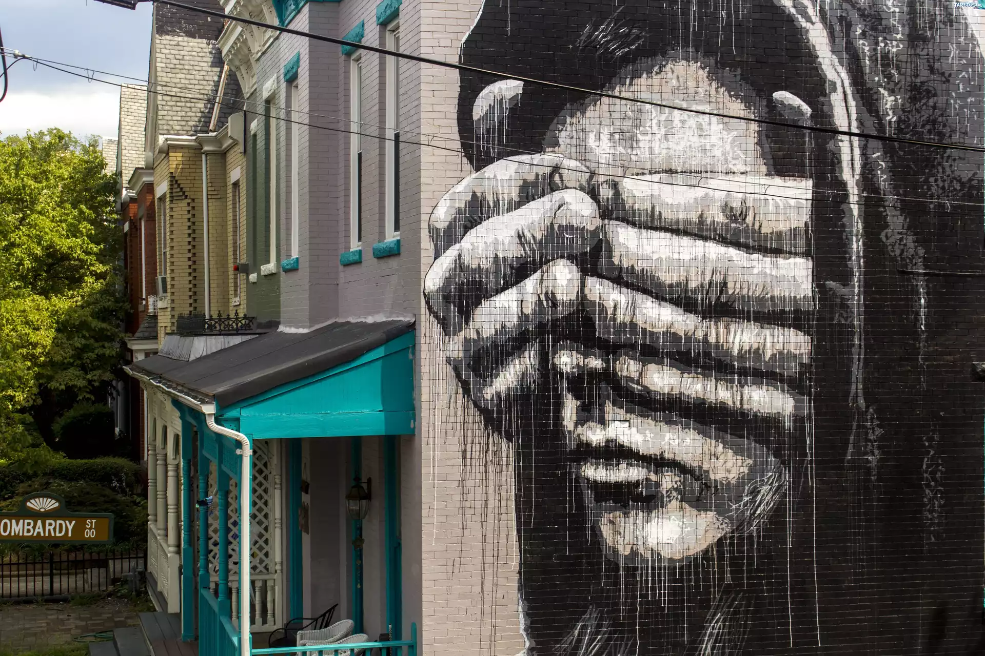 Budynek, Graffiti