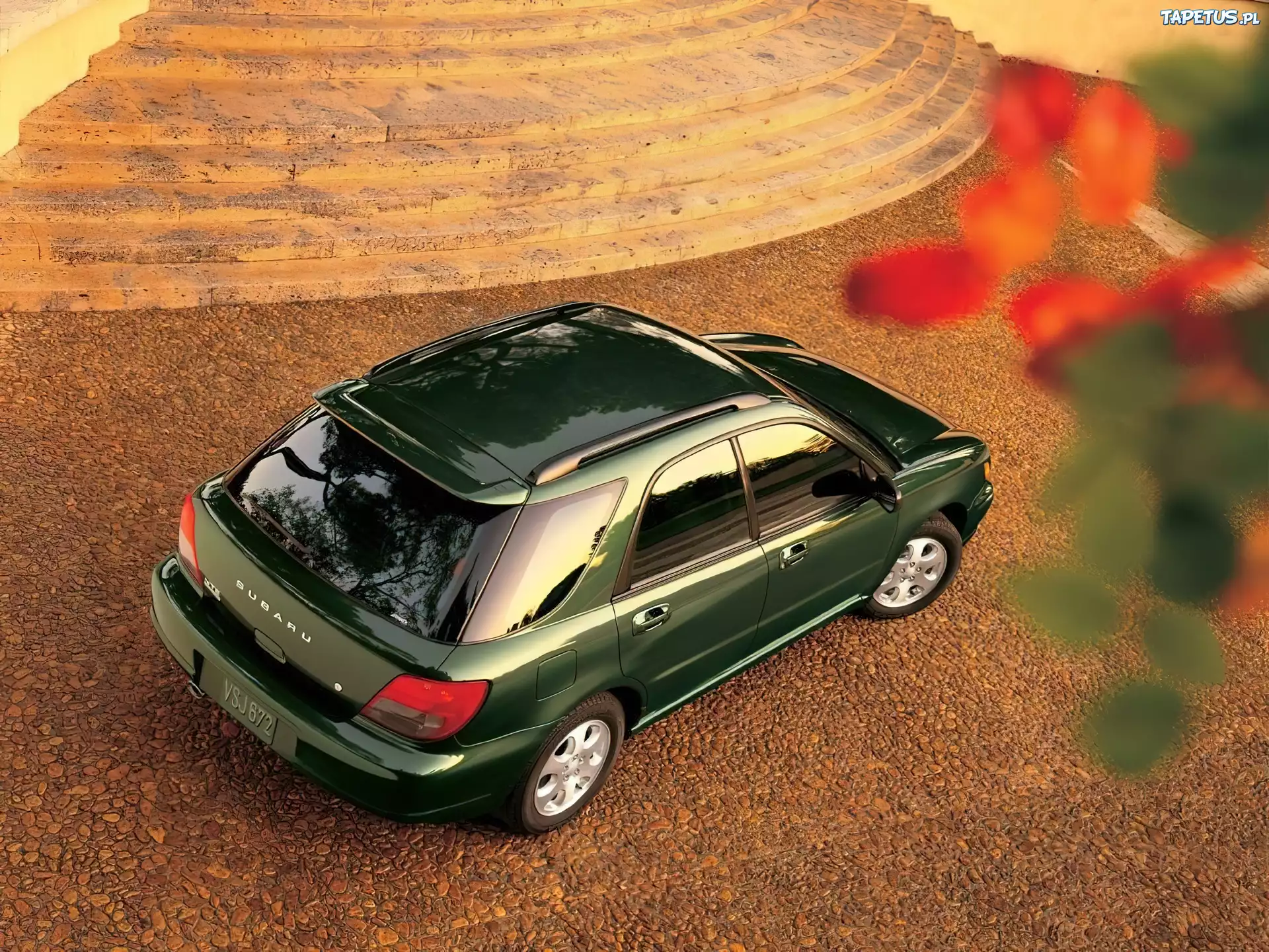 Zielone, Subaru Impreza, Kombi