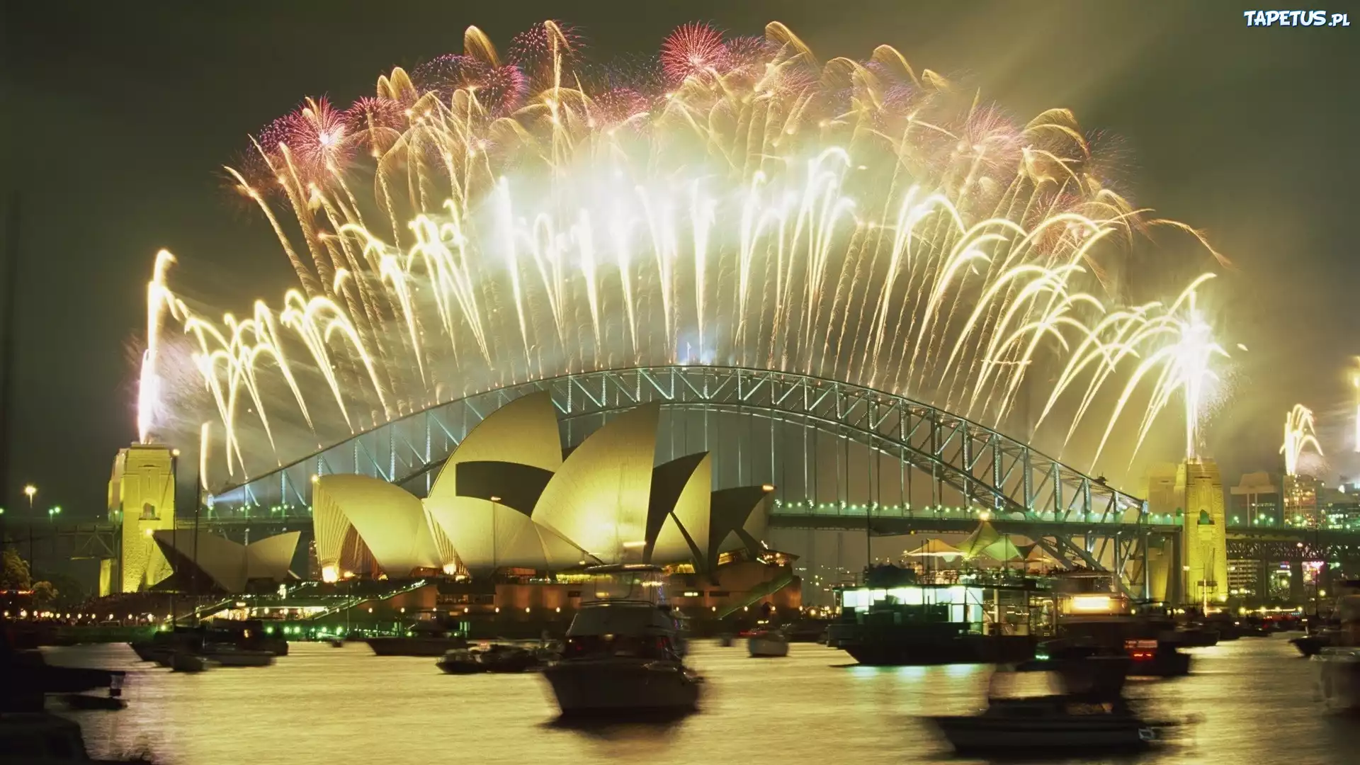 Opera, Sydney, Australia, Fajerwerki