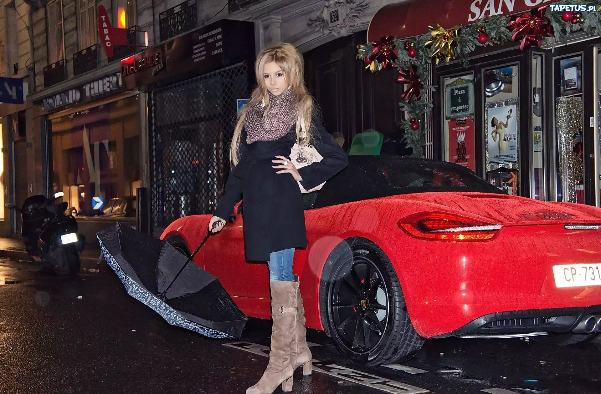 Ekaterina Fetisova, Czerwone, Porsche