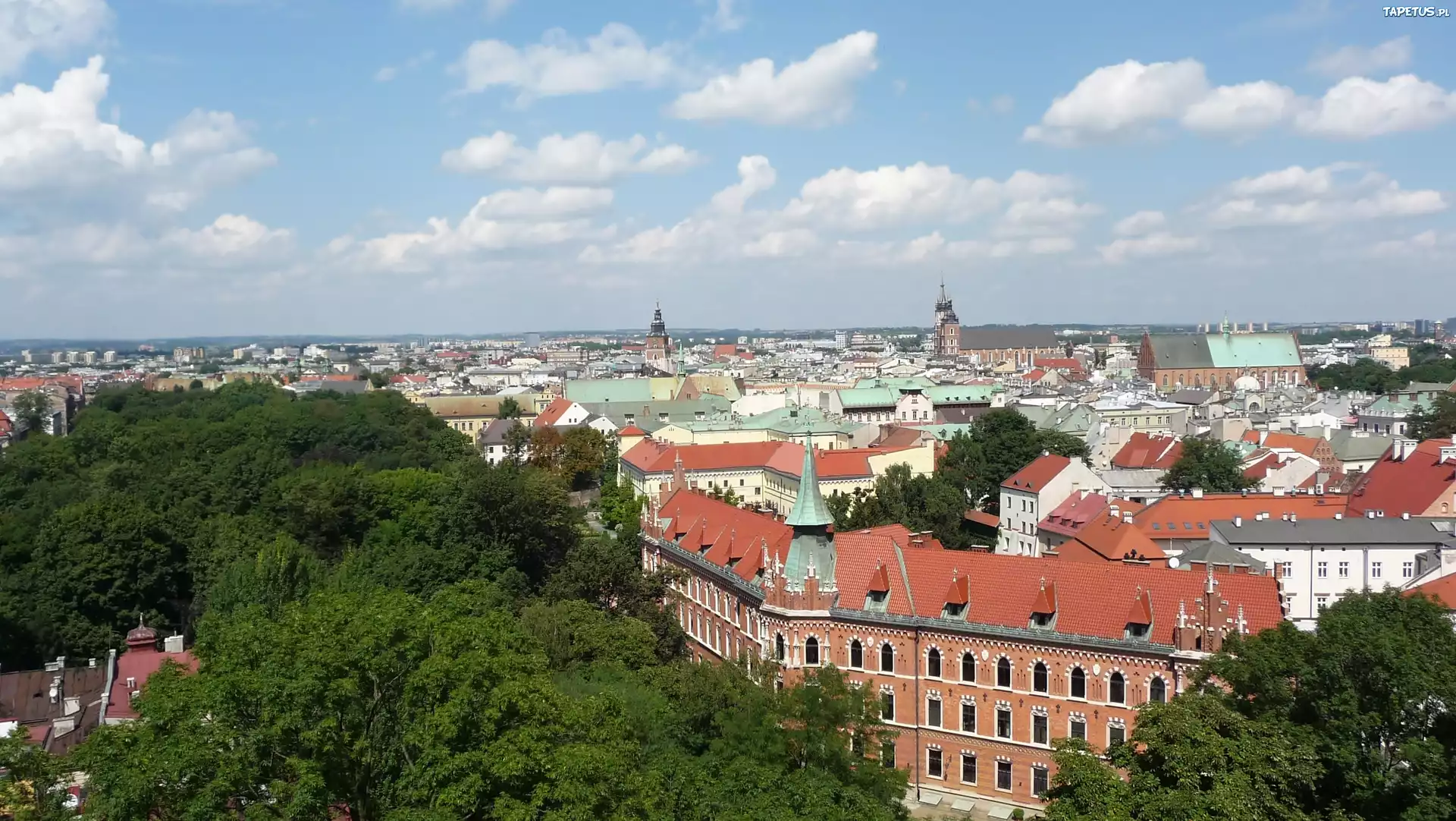 Panorama miasta, Kraków