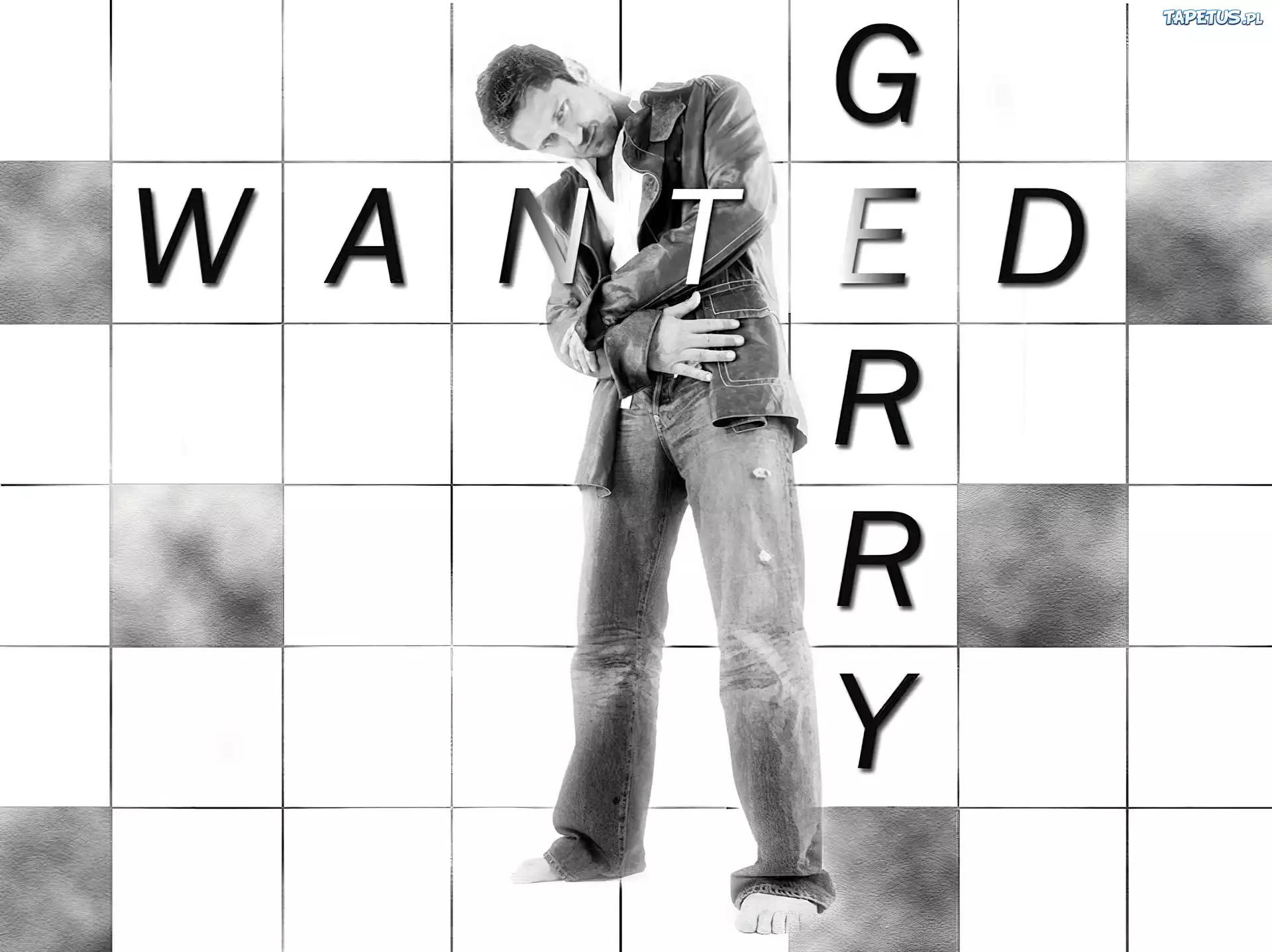 Gerard Butler,jeansy