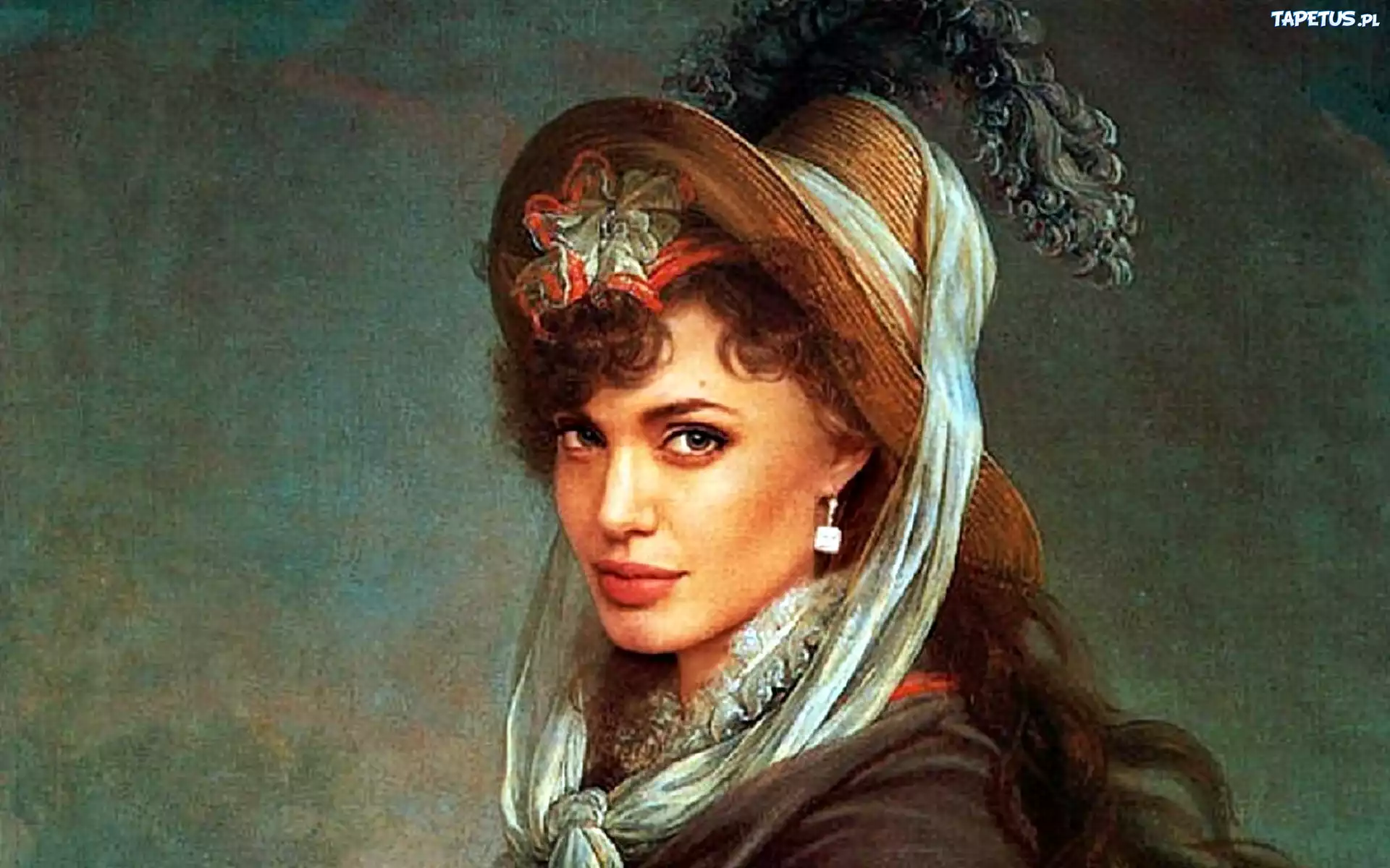 Portret, Angelina, Jolie