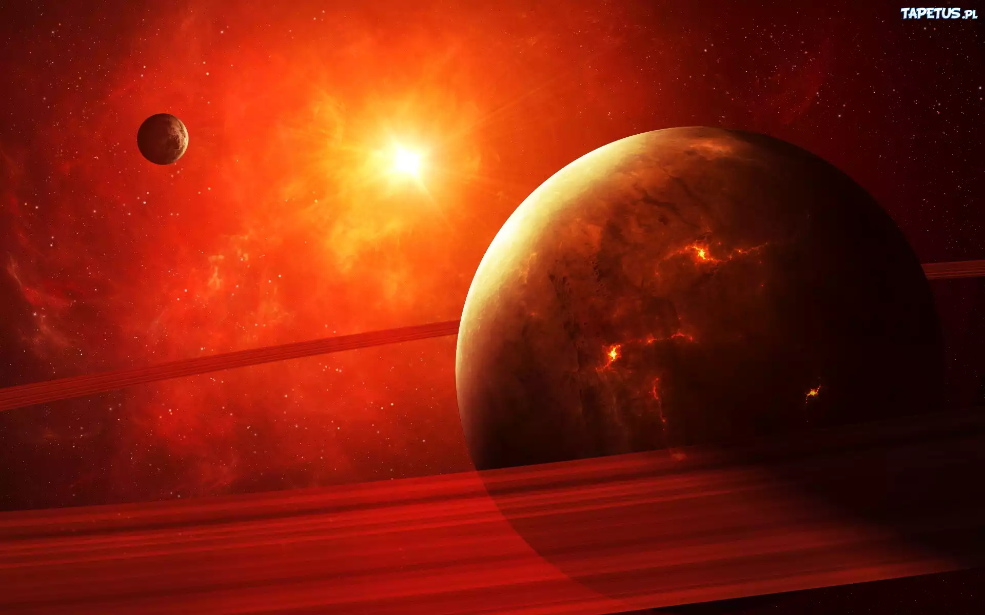 Kosmos, Planeta, Gwiazda, Fantasy