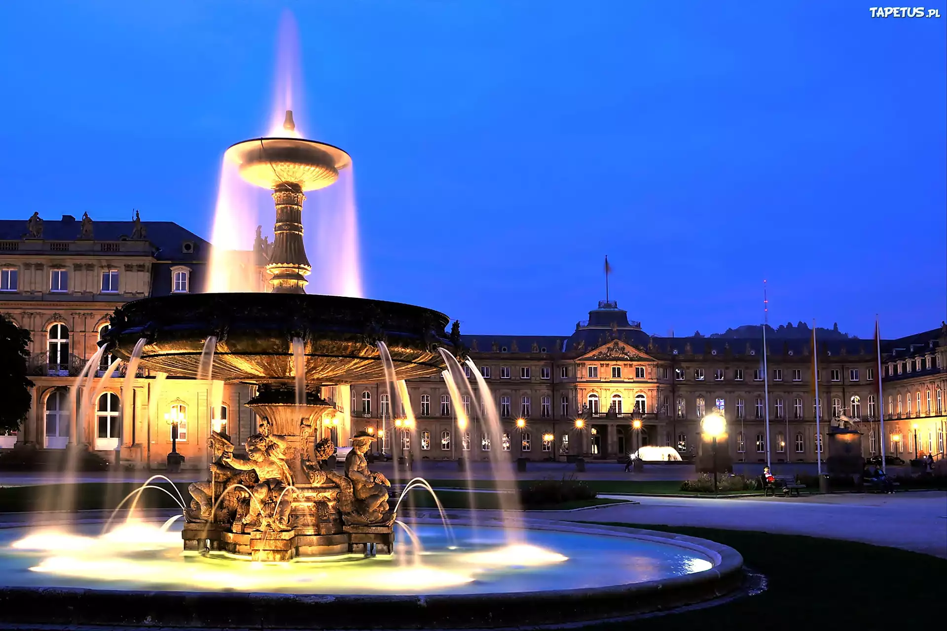 Fontanna, Stuttgart, Niemcy
