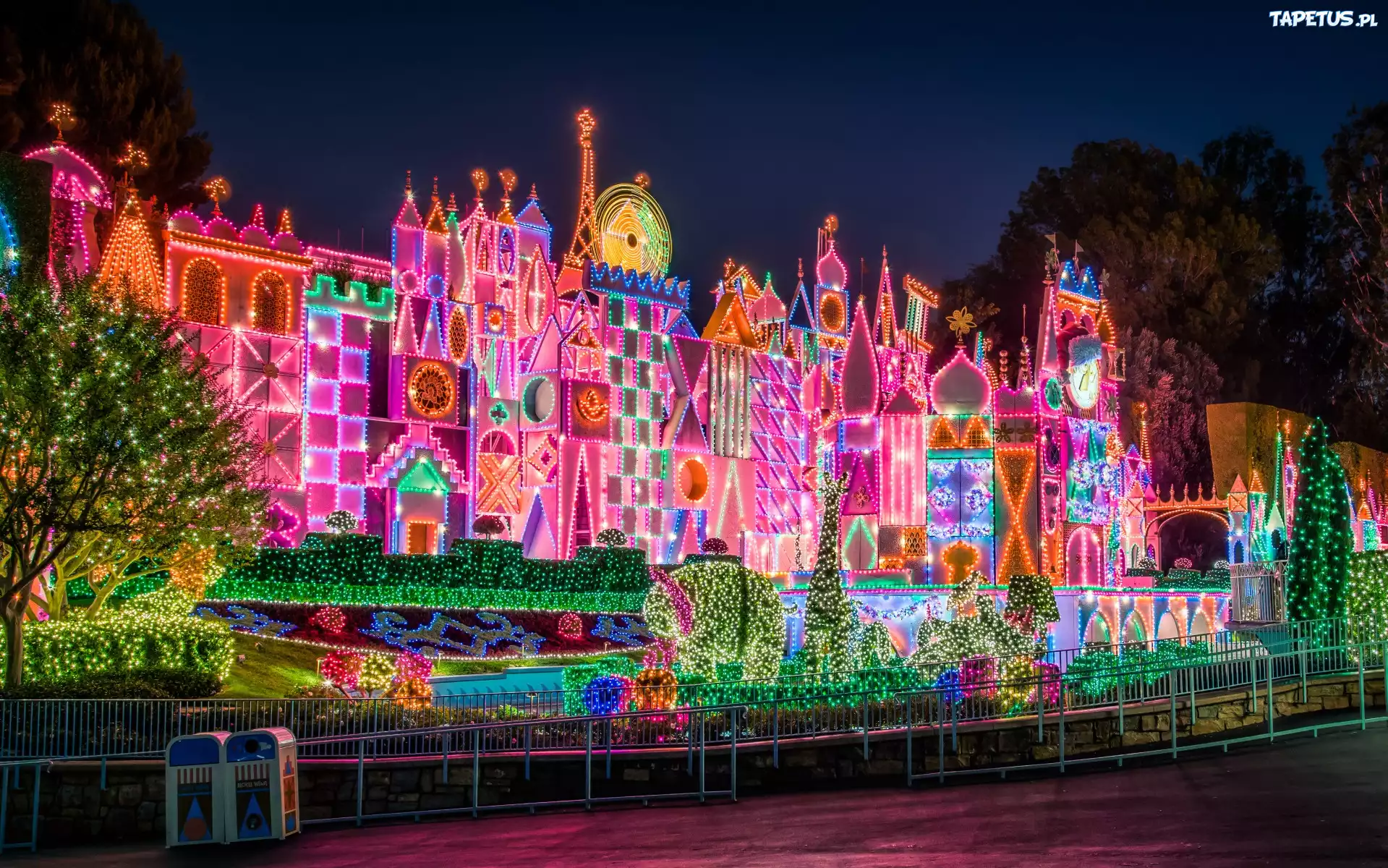 Kolorowe, Domy, Disneyland