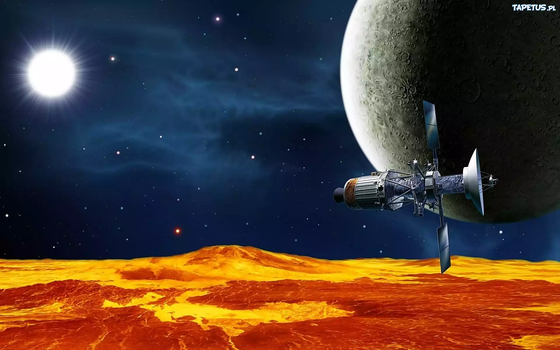 Kosmos, Planeta, Satelita, Gwiazdy