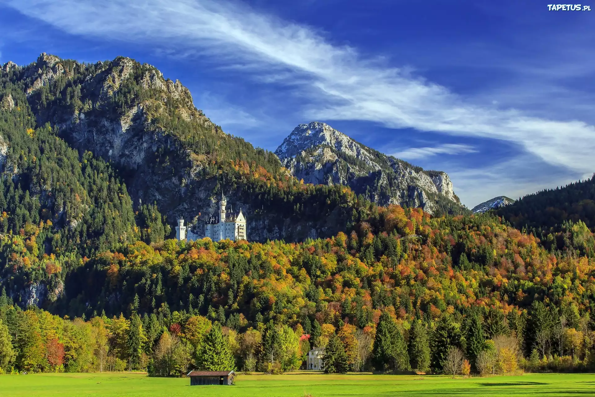 Zamek, Bawaria, Niemcy