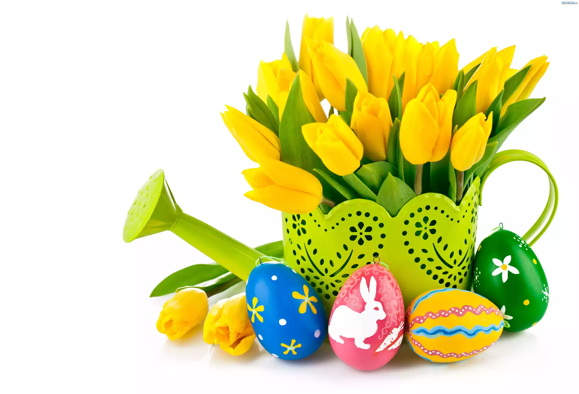 Wielkanoc, Pisanki, Tulipany