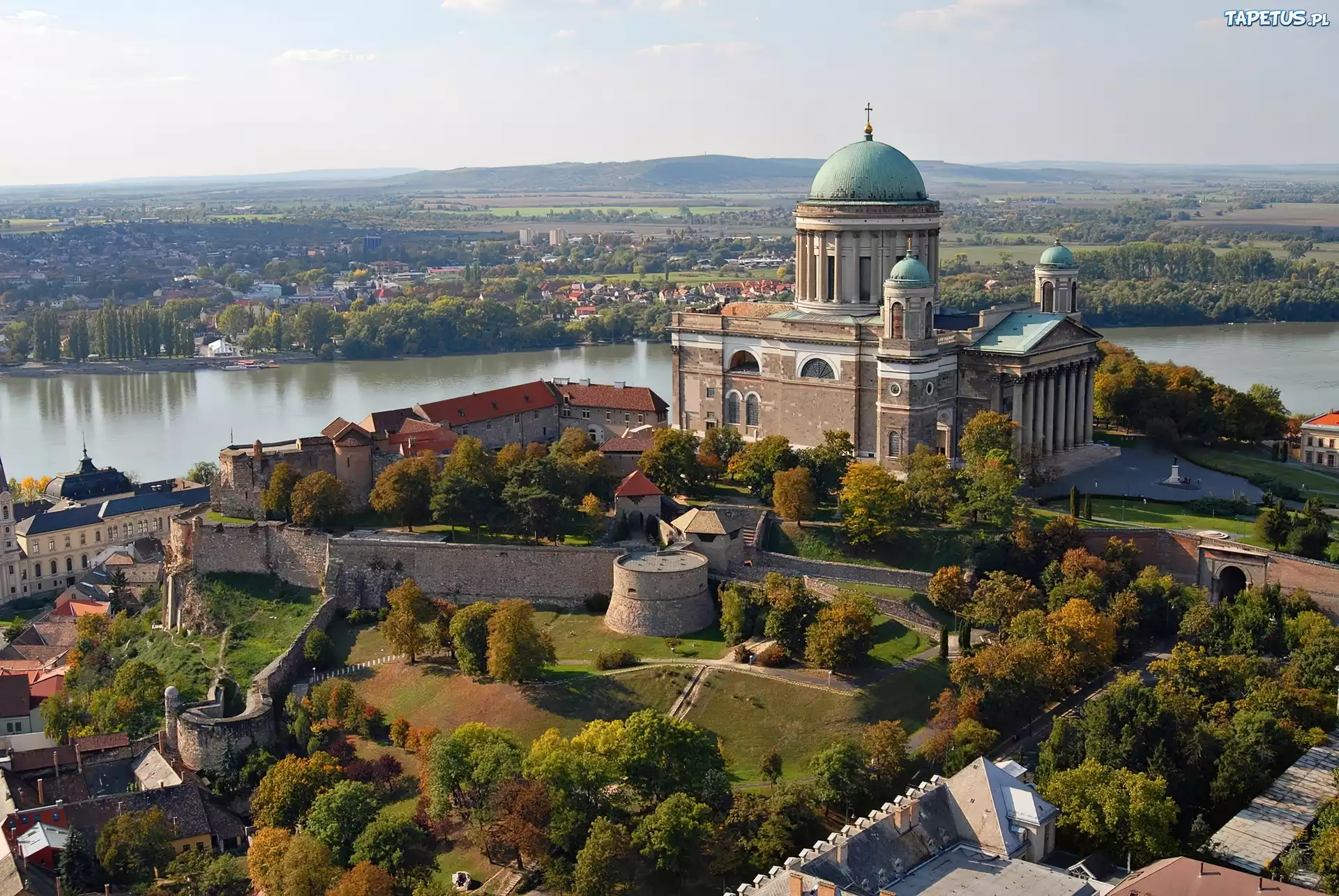 Esztergom, Węgry, Panorama