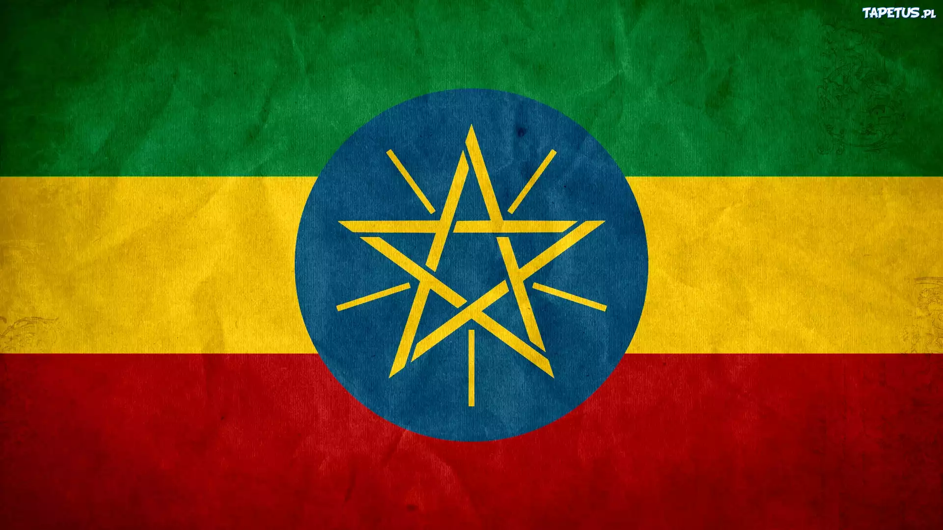 Flaga, Etiopia