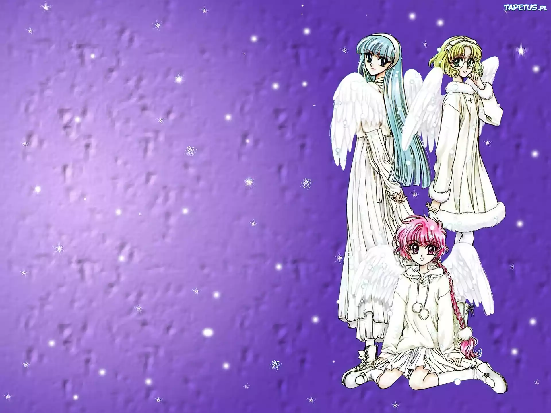 Magic Knight Rayearth, ludzie, kobiety