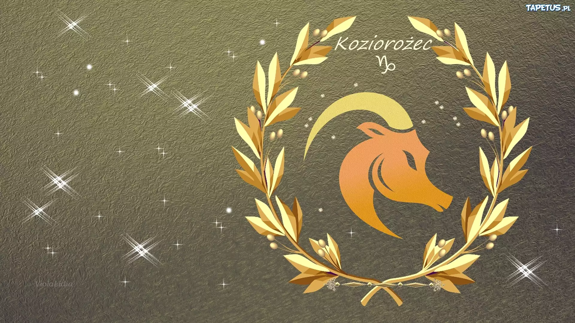 Grafika, Znak, Zodiak, Koziorożec