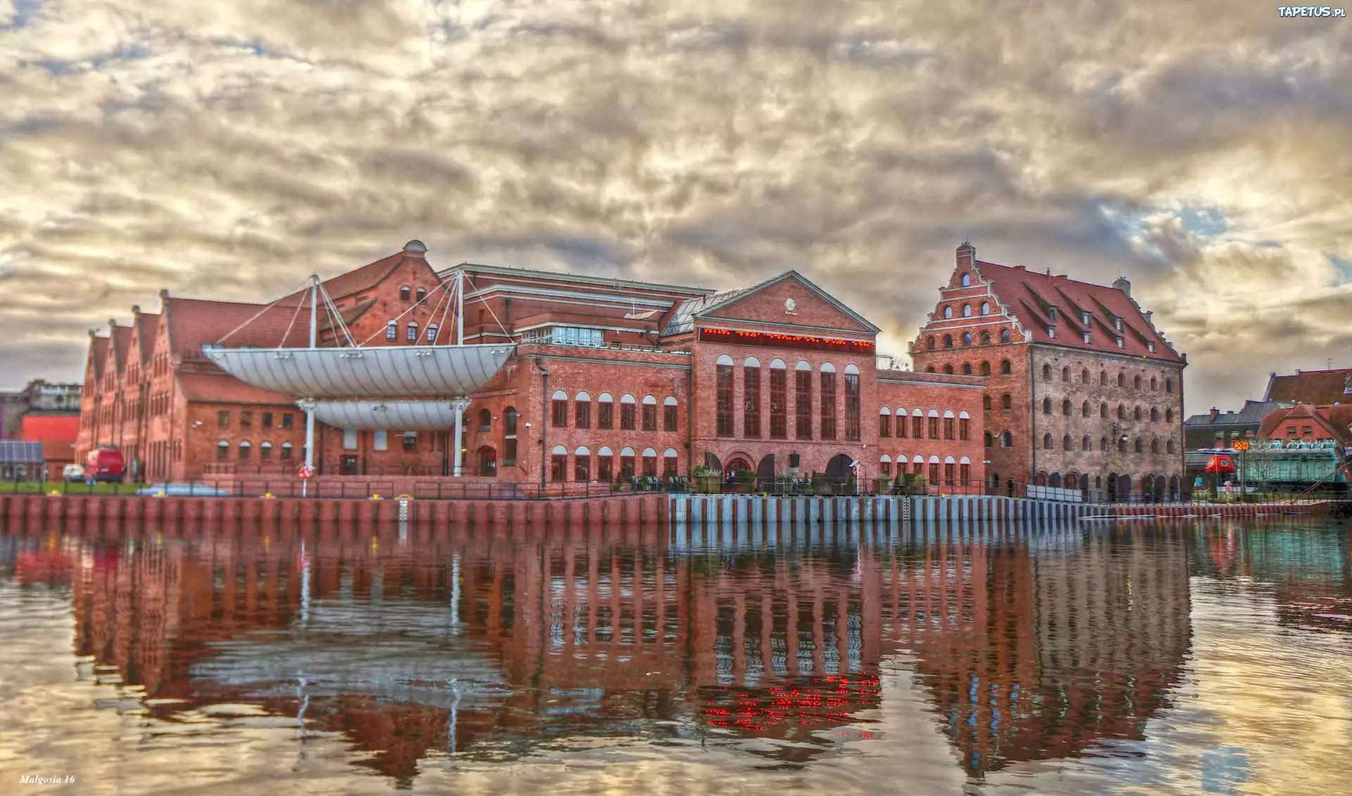 Gdańsk, Budynki, Zabytki, Rzeka