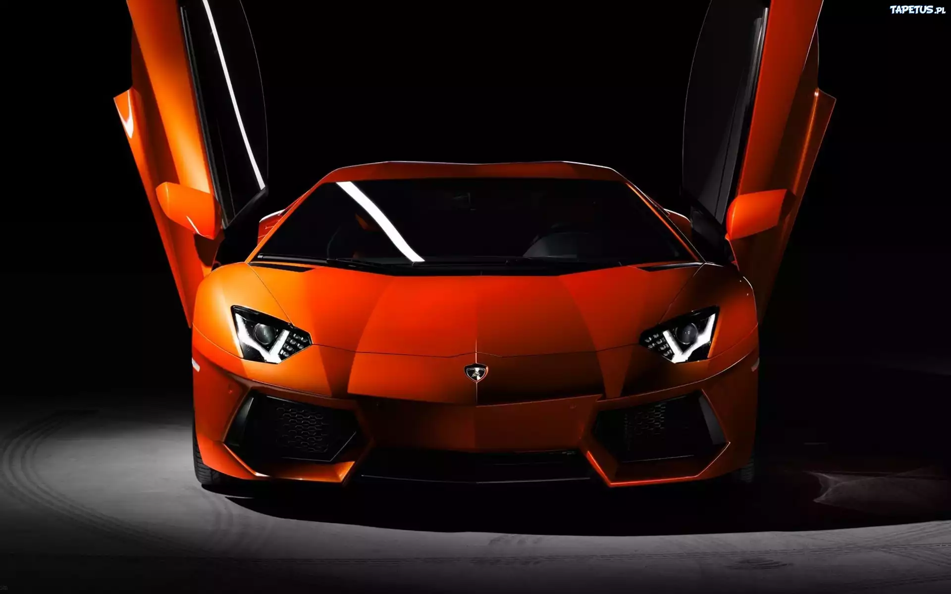 Pomarańczowe, Lamborghini Aventador