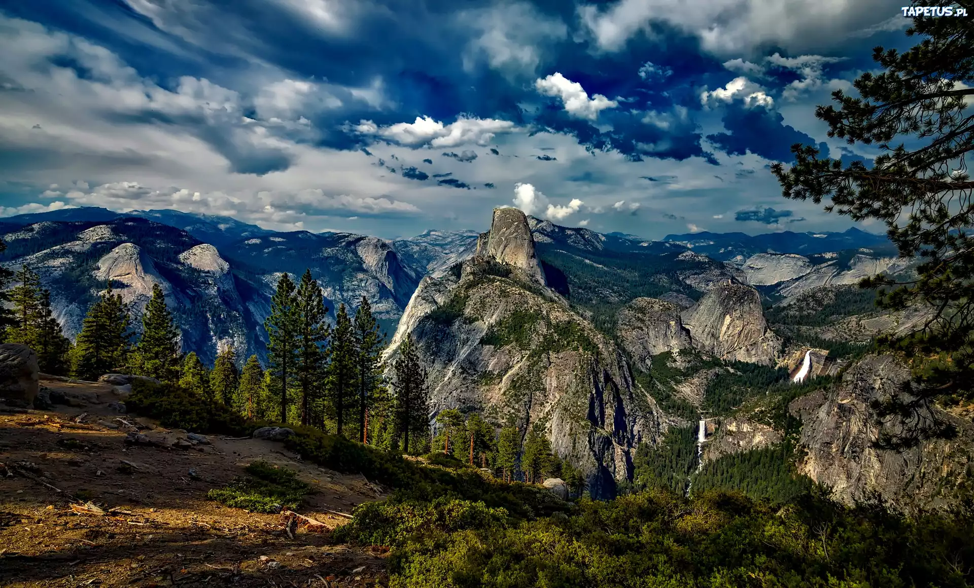 Yosemite, Park Narodowy, Kalifornia, Góry