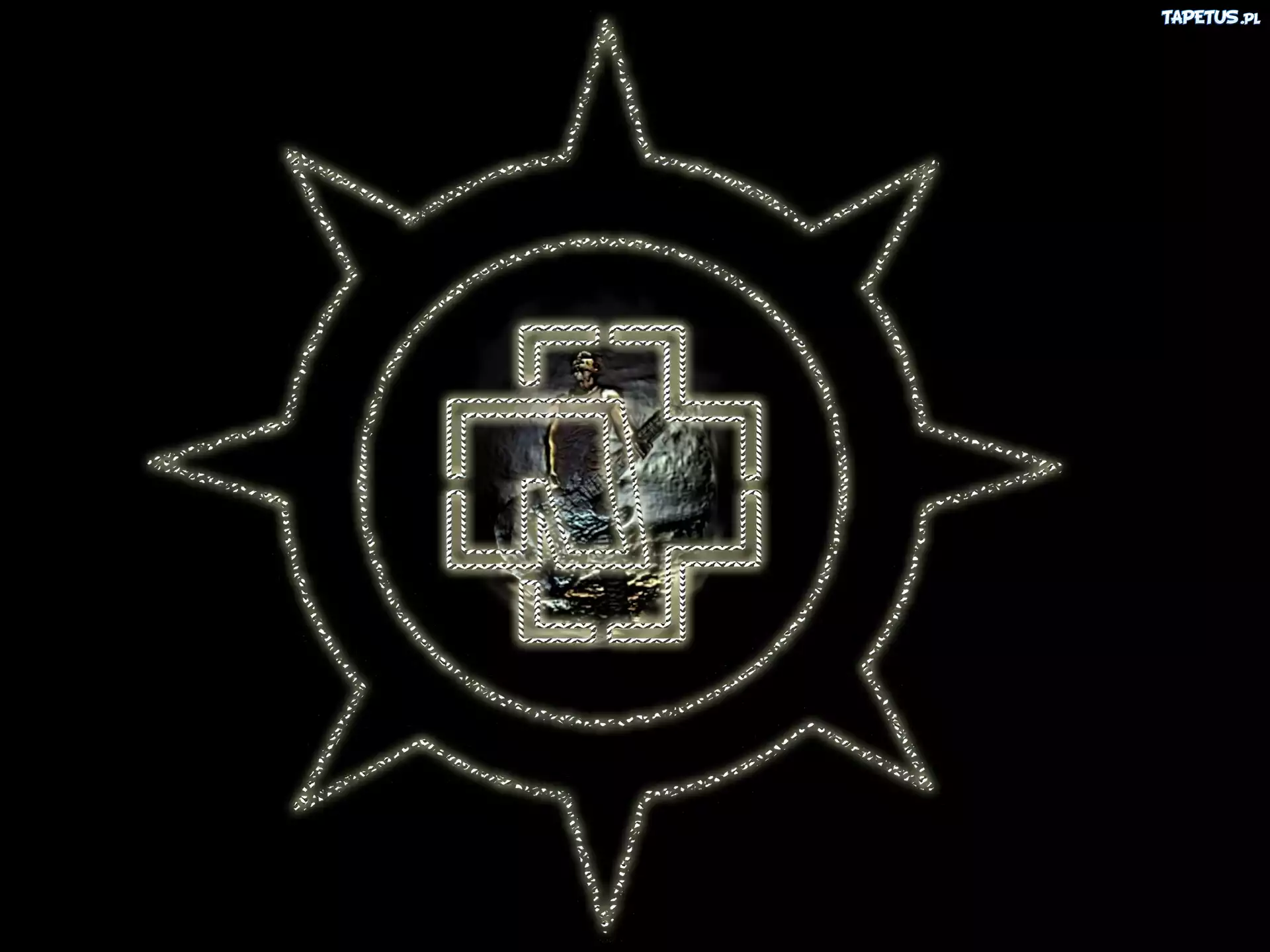 Rammstein,słońce, znak