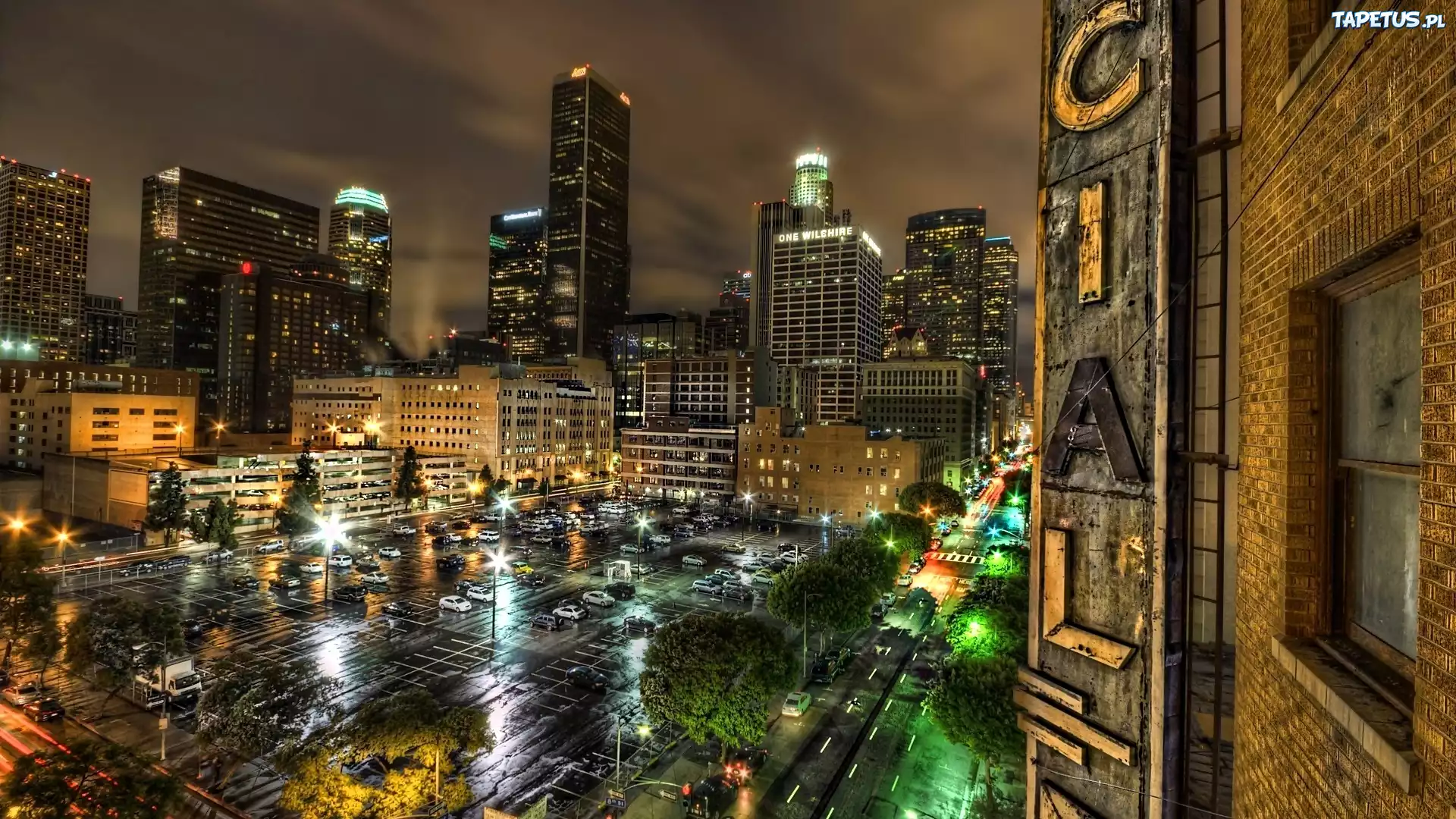Los Angeles, Miasto, Nocą