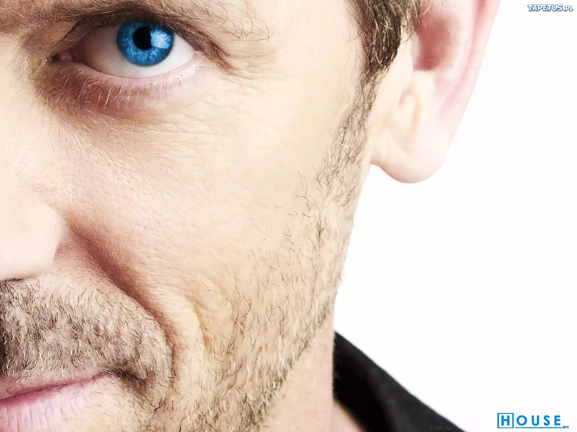 Dr. House, Hugh Lauriego, Niebieskie, Oczy