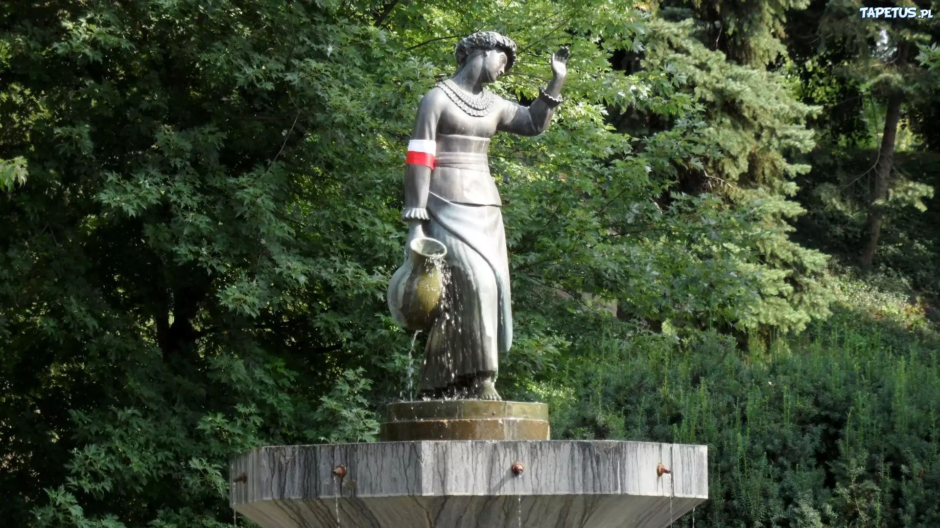 Fontanna, Sanitariuszka