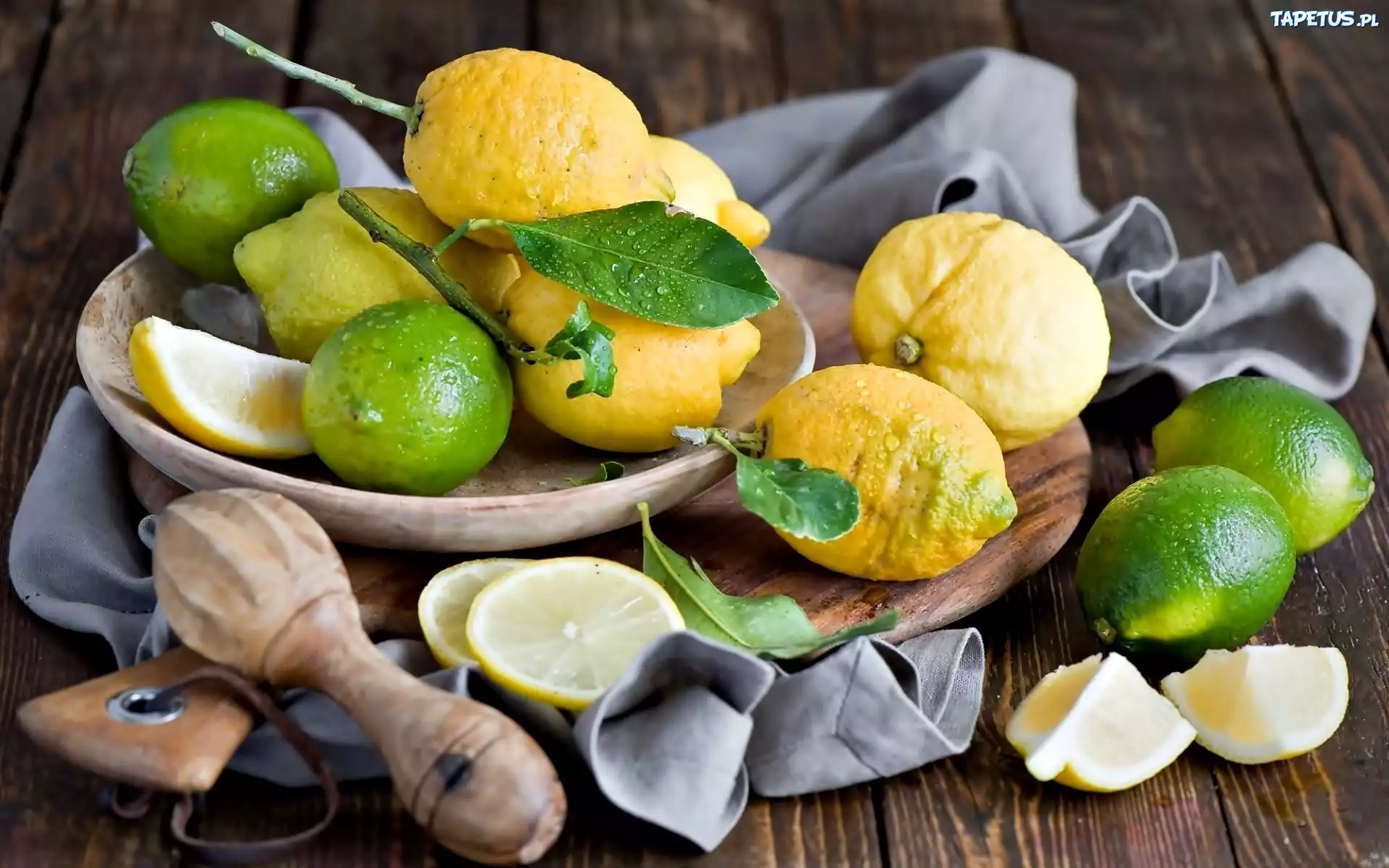 Cytryny, Limonki, Listki