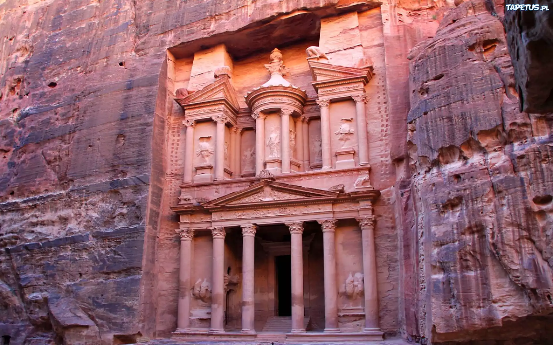 Jordania, Ruiny, Petry