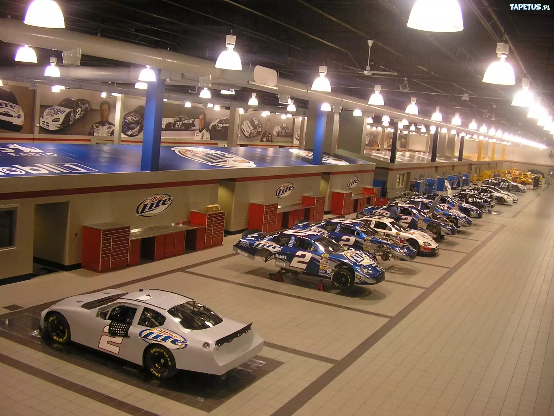 Garaż, Nascar