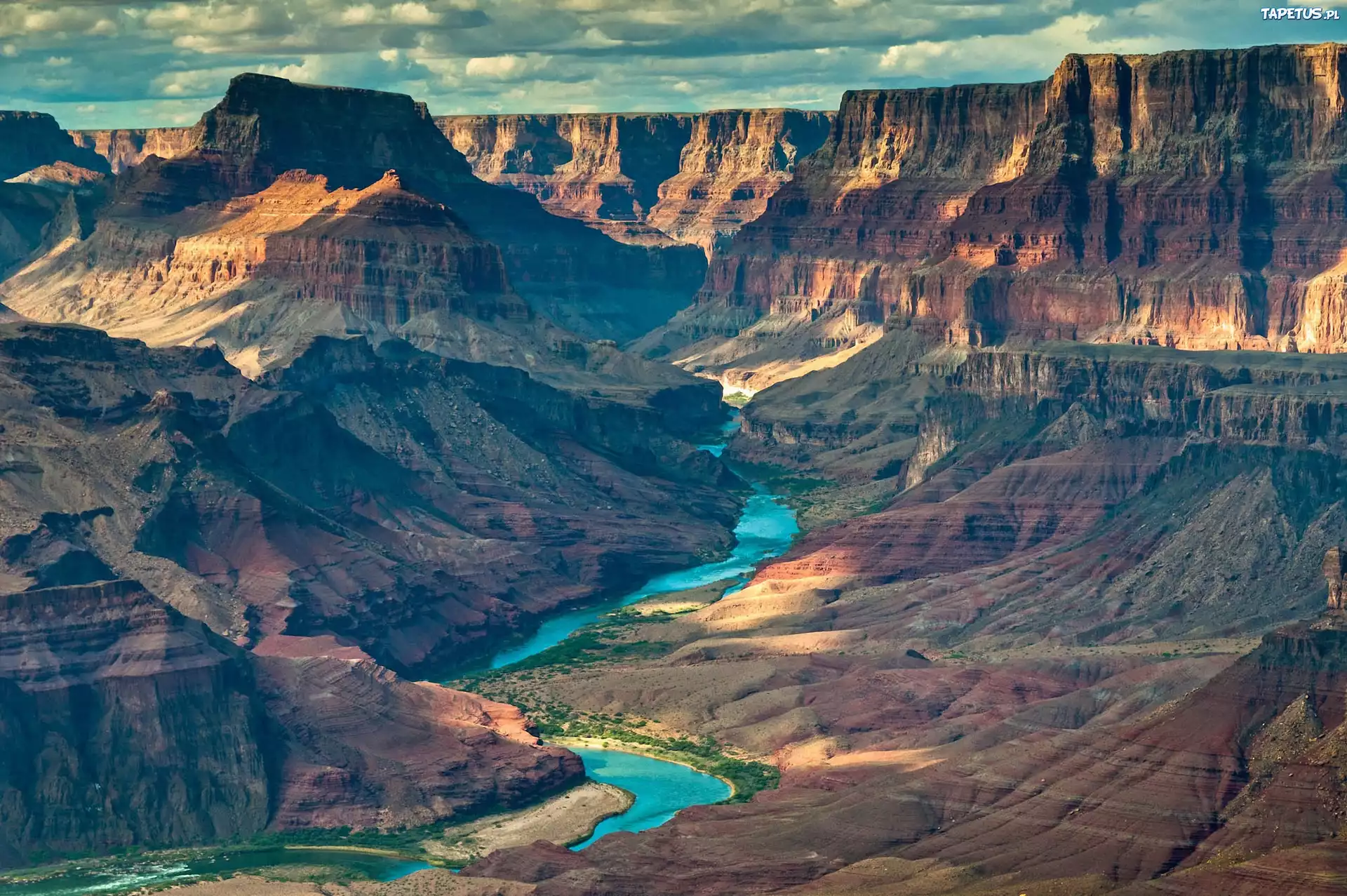 Park, Narodowy, Wielkiego, Kanionu, Arizona, Kanion