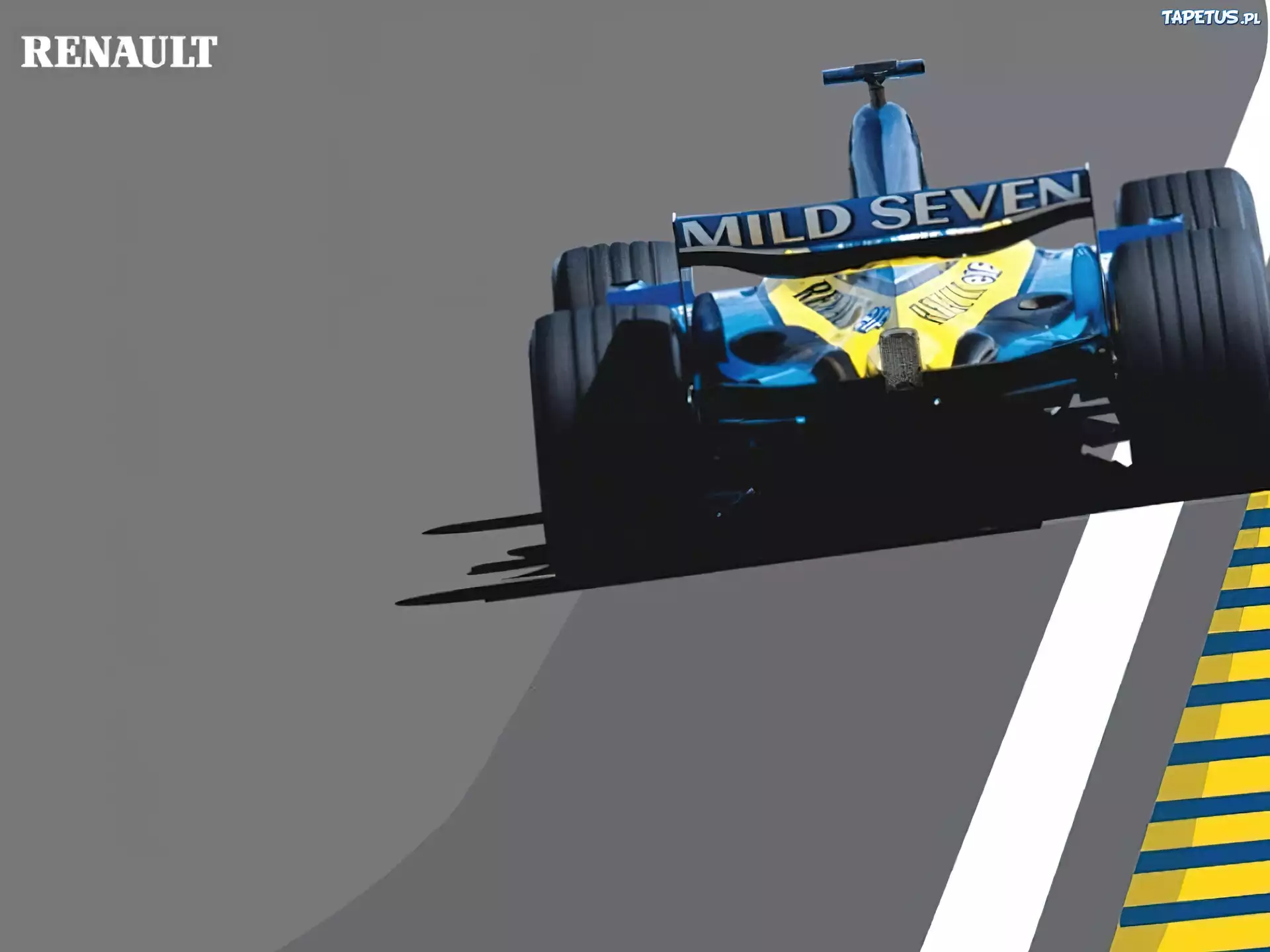 Formuła 1,bolid,opony, Renault , koła, spojler