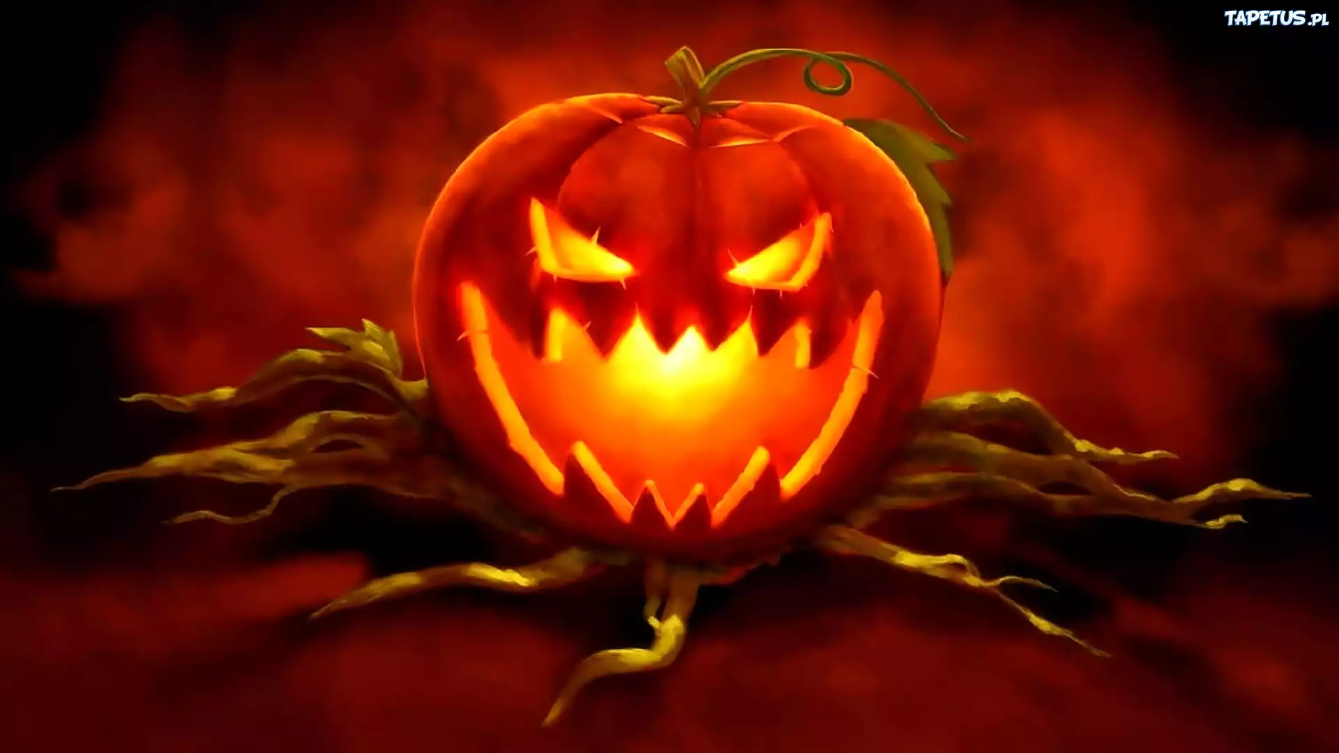 Halloween, Świecąca, Dynia