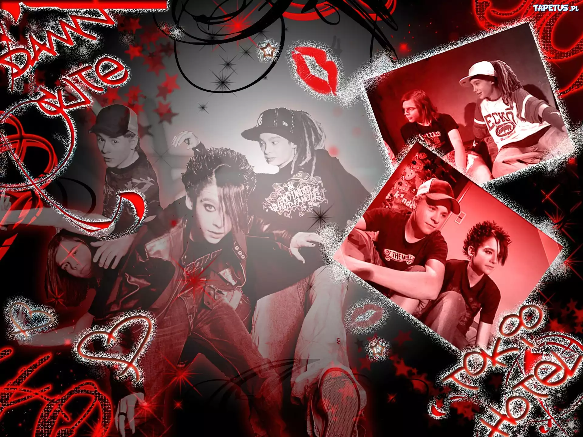 Tokio Hotel,usta , serca