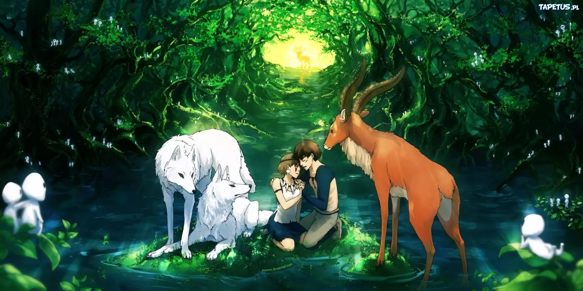 Mononoke Hime, Manga, Anime