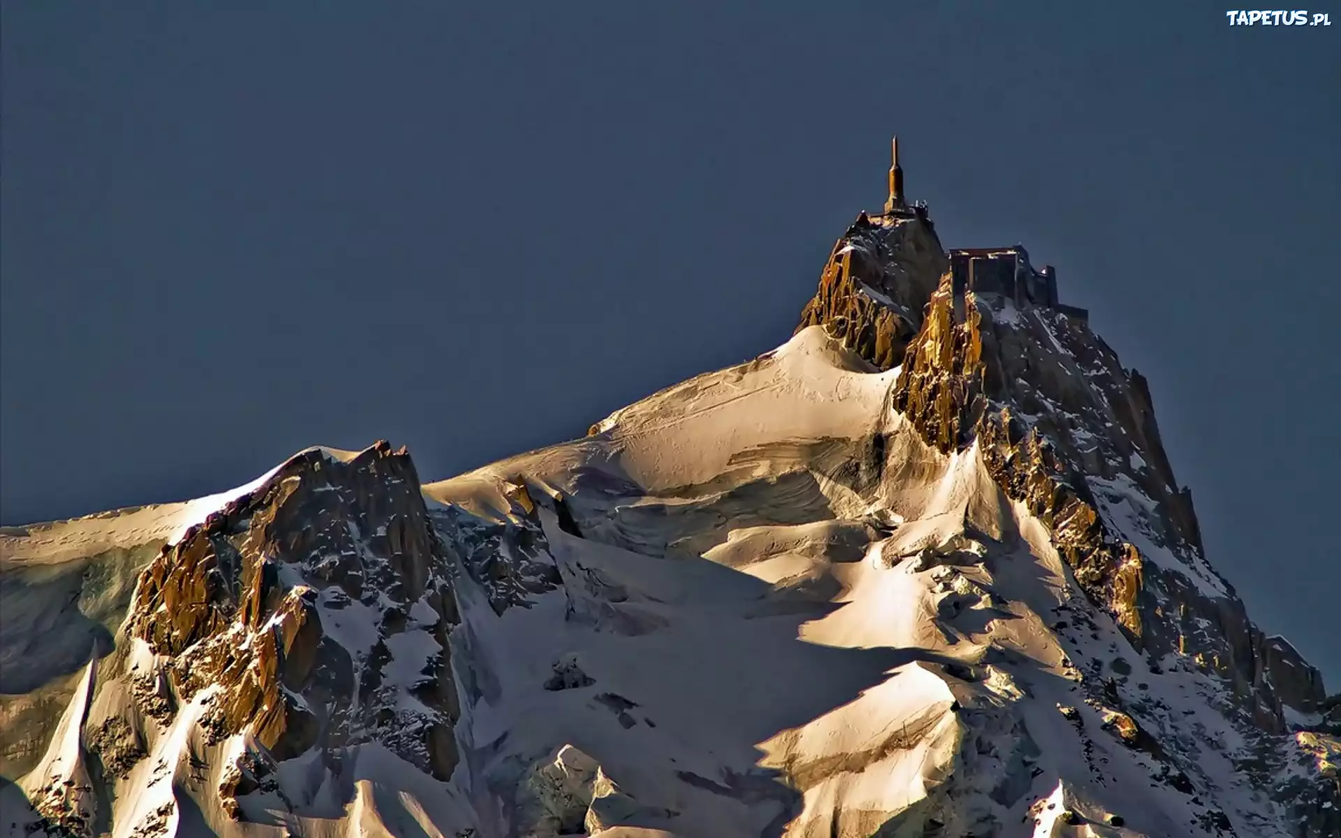 Alpy, Szczyt, Aiguille, Schronisko