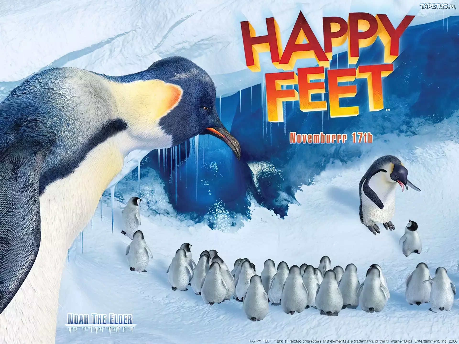 Tupot małych stóp, Happy Feet, pingwiny