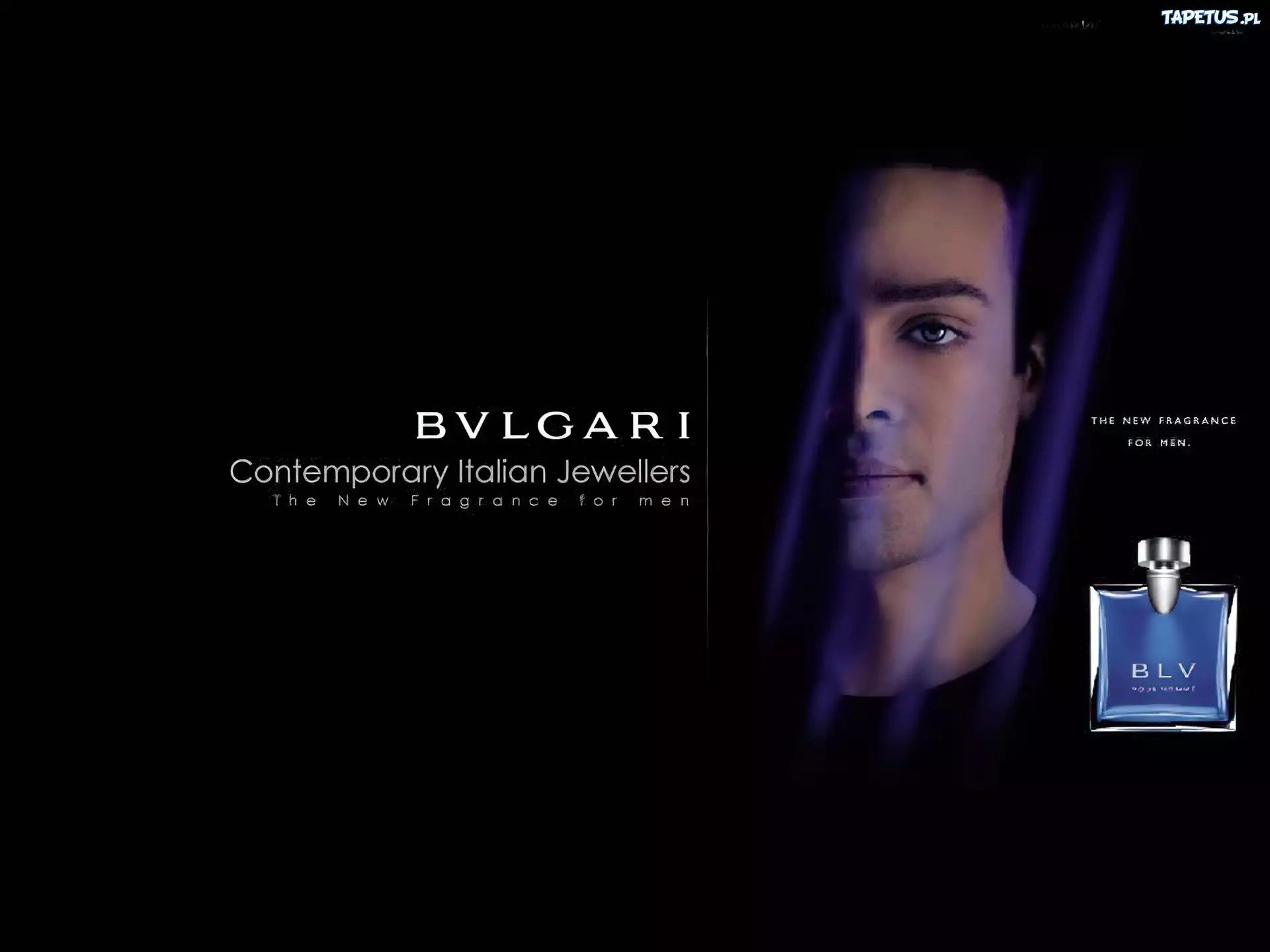 Bvlgari, mężczyzna, perfumy, flakon