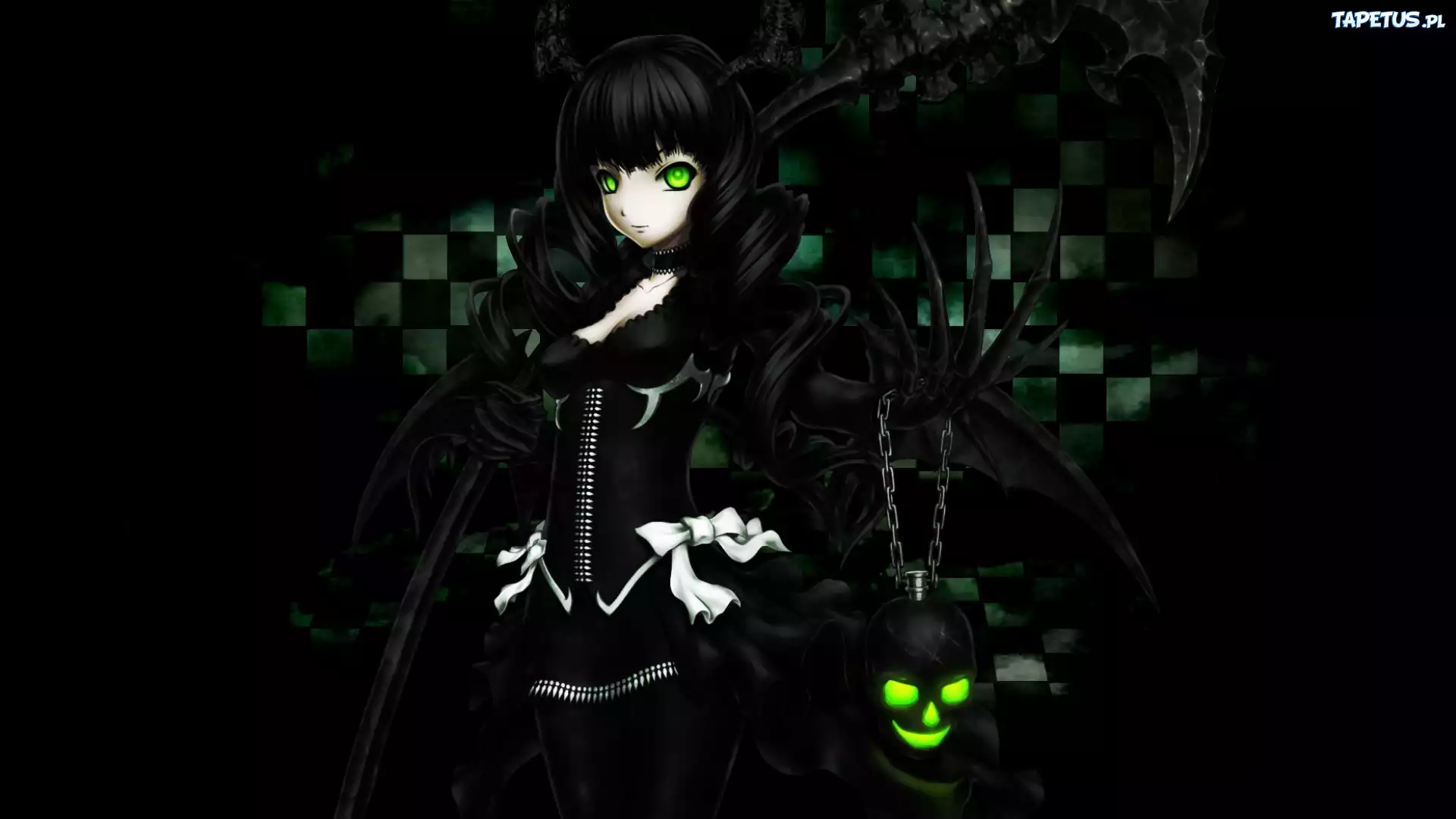 Dziewczyna, Demon, Mroczne Manga, Anime