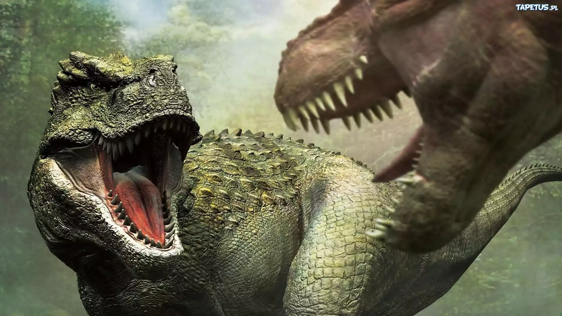 Dinozaury, Tyranozaur, Prehistoryczne, Zwierzęta