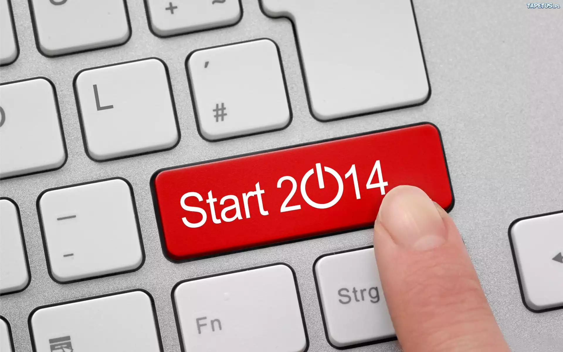 Klawiatura, Start, W, Nowy, Rok