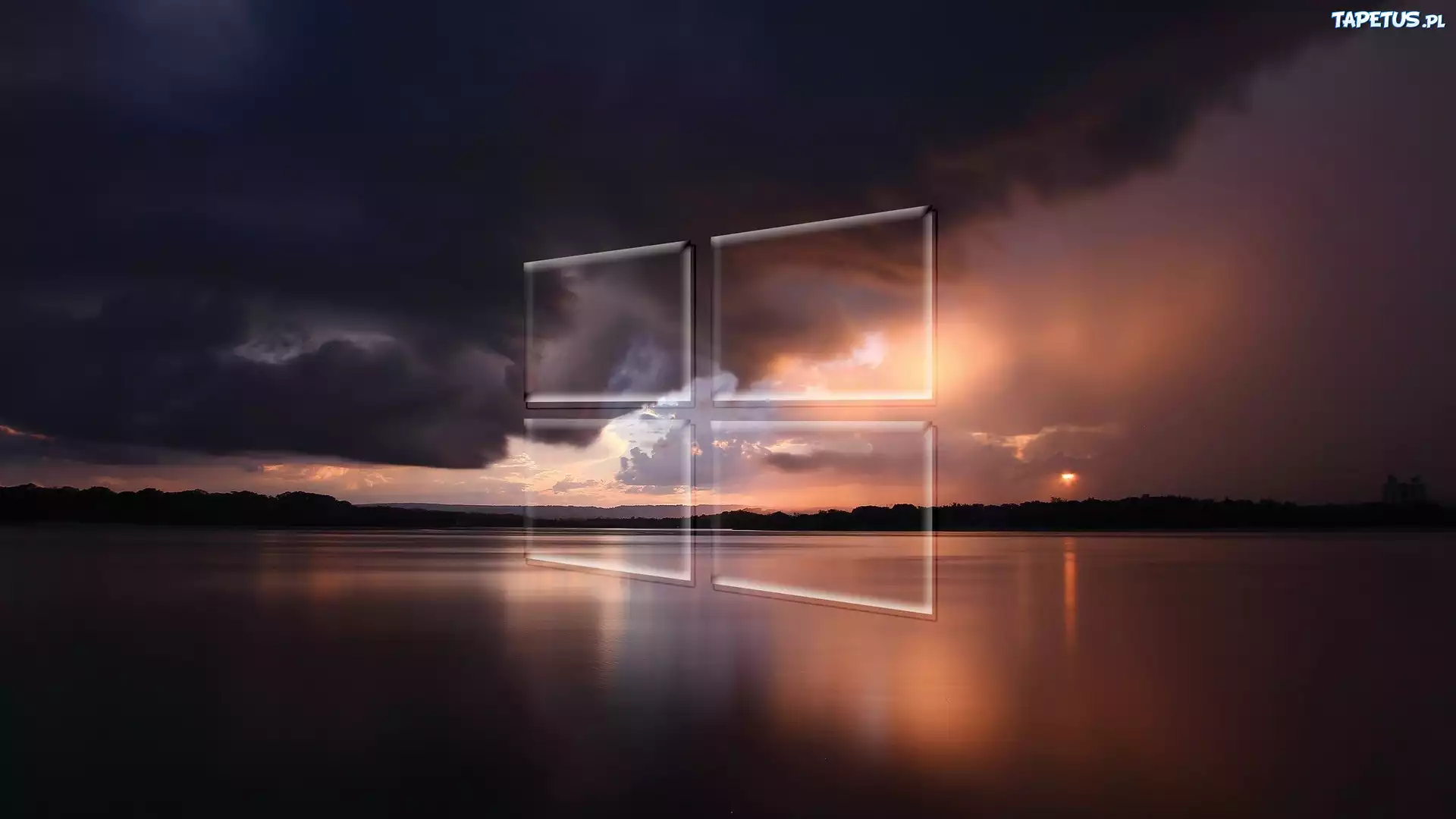 Windows 10, Zachód, Słońca