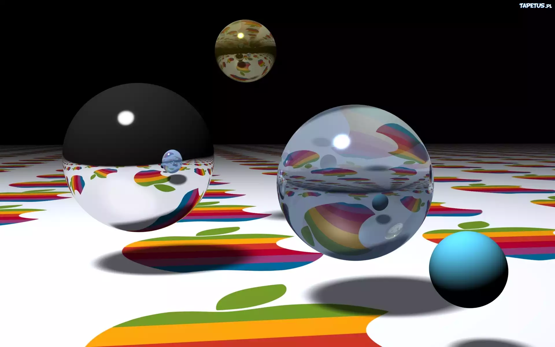 Apple, 3D, Kule