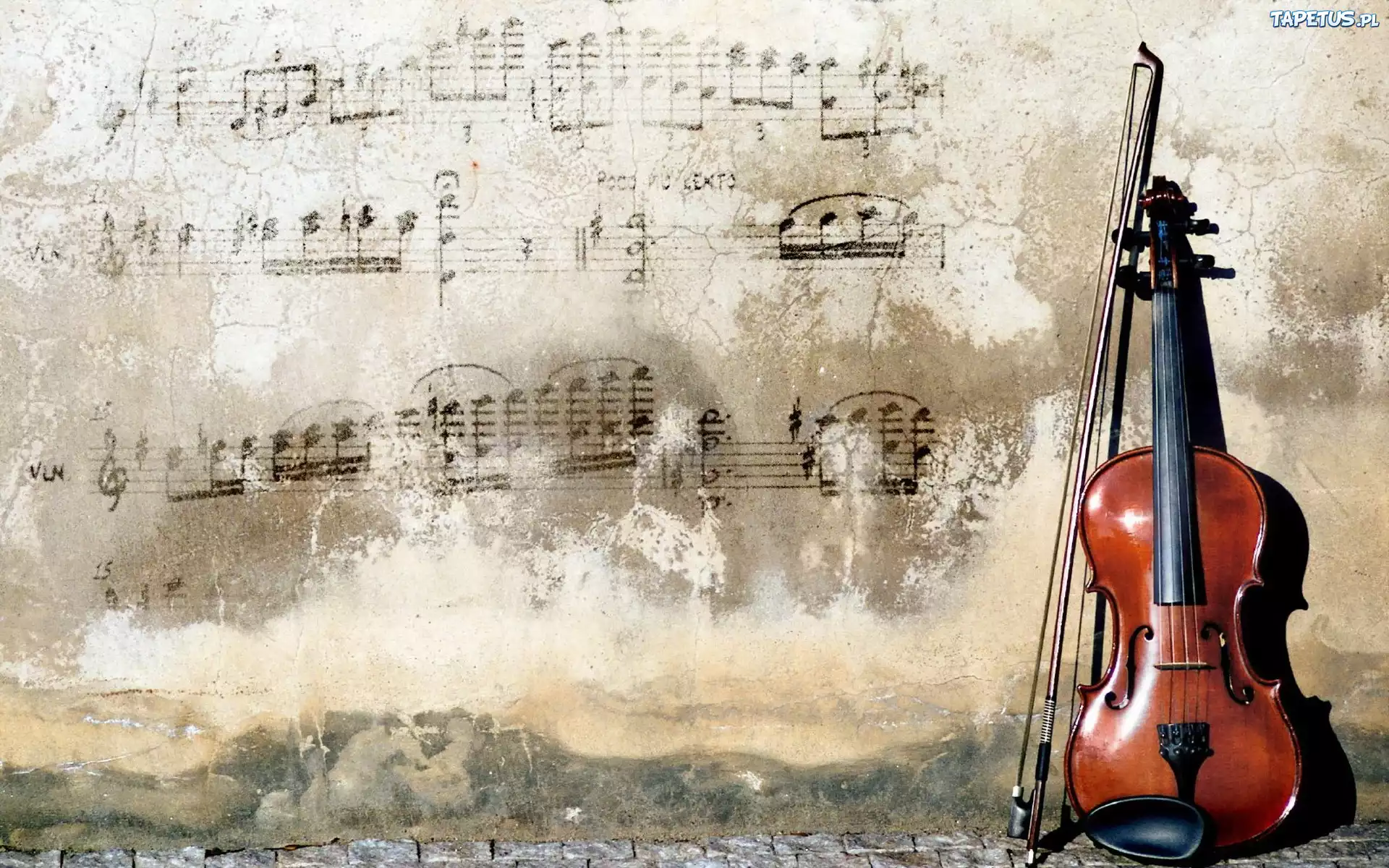 Instrument, Skrzypce, Bruk, Nuty