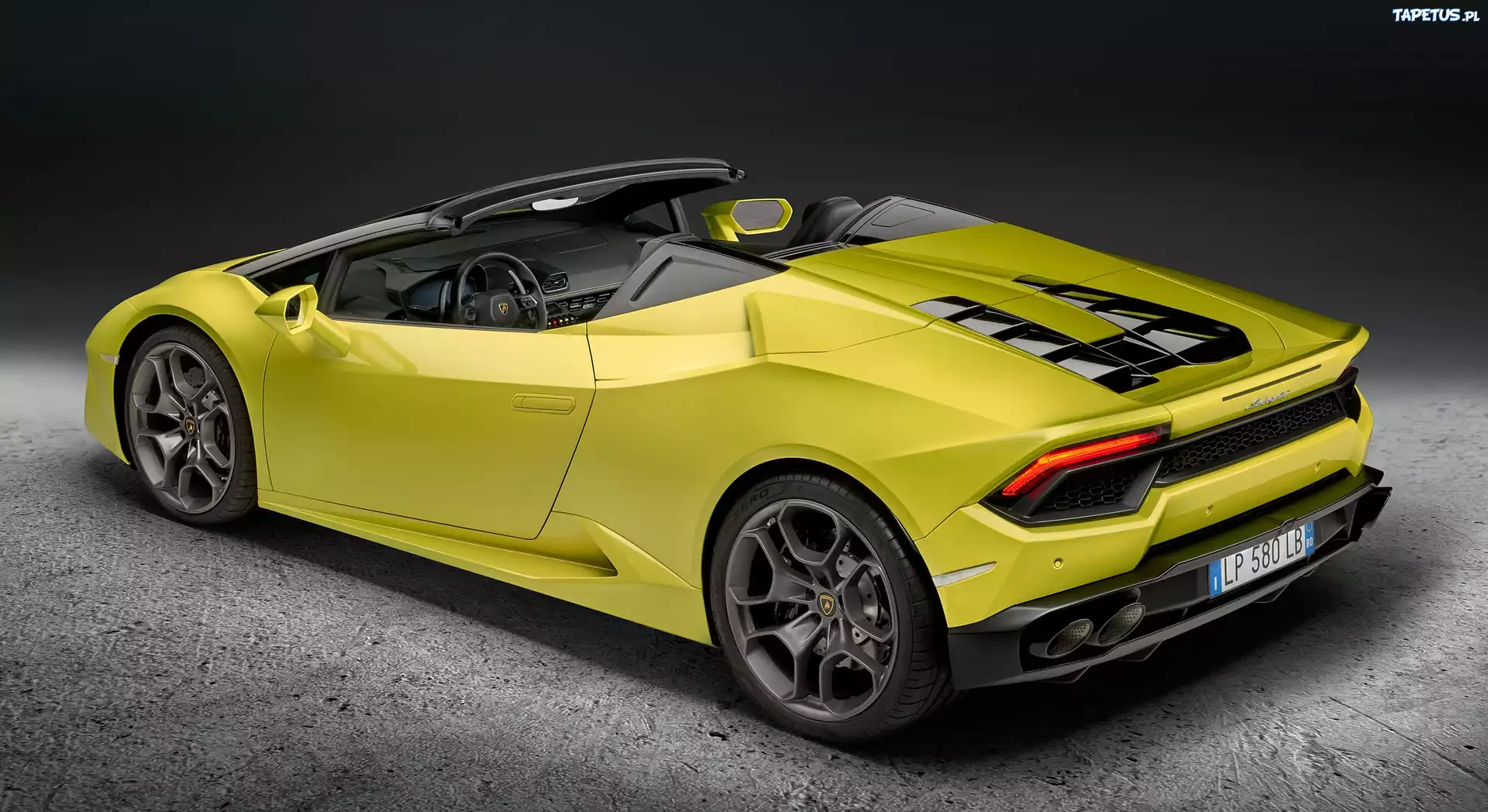 Lamborghini, Huracan, Żółty
