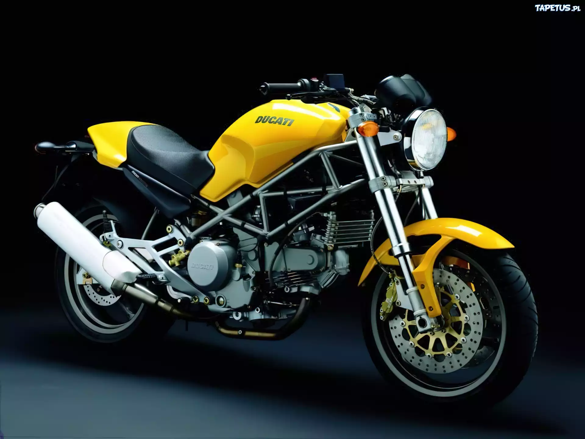żółty, Ducati Monster 695