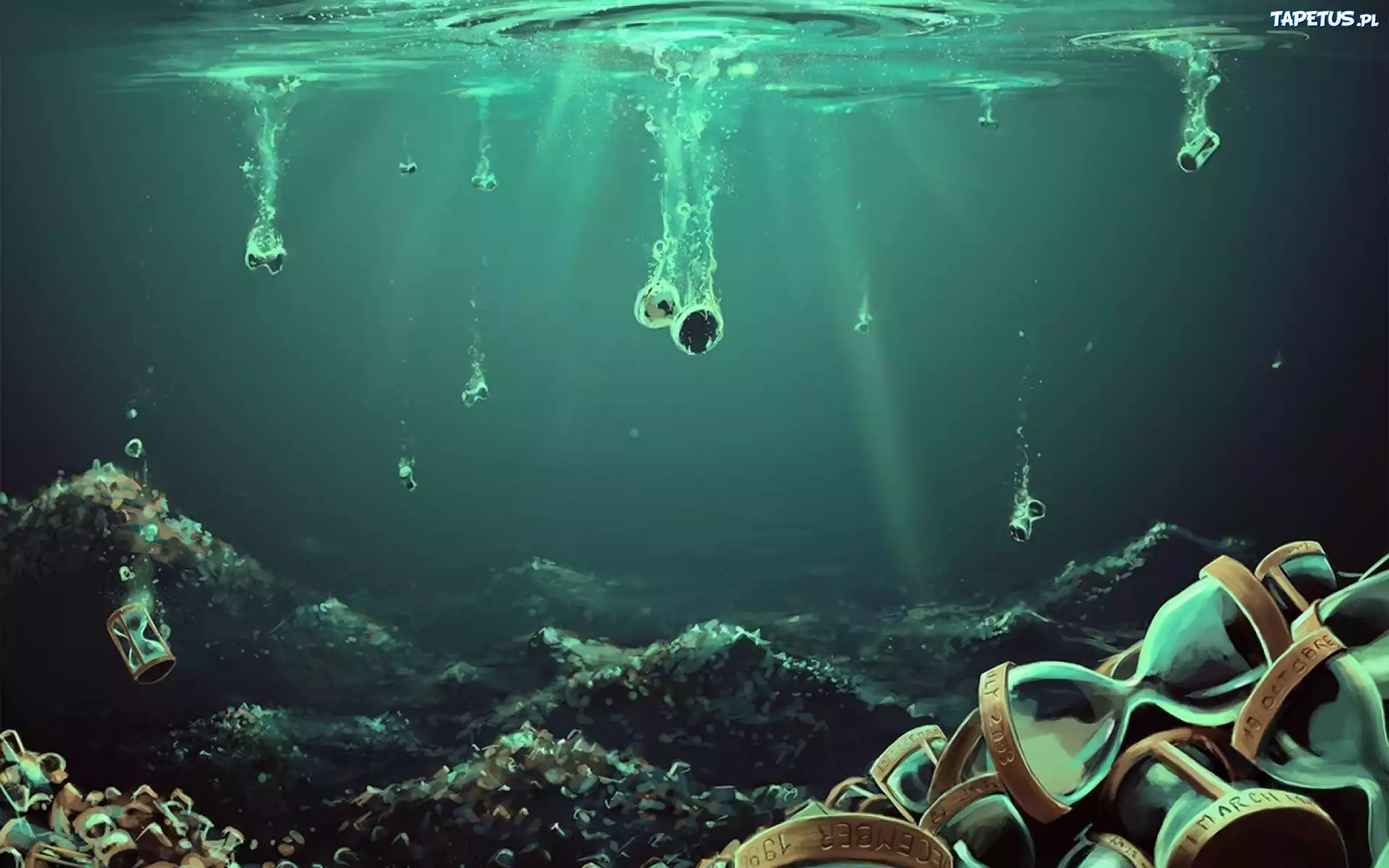 Cyril Rolando, Klepsydry, Morze