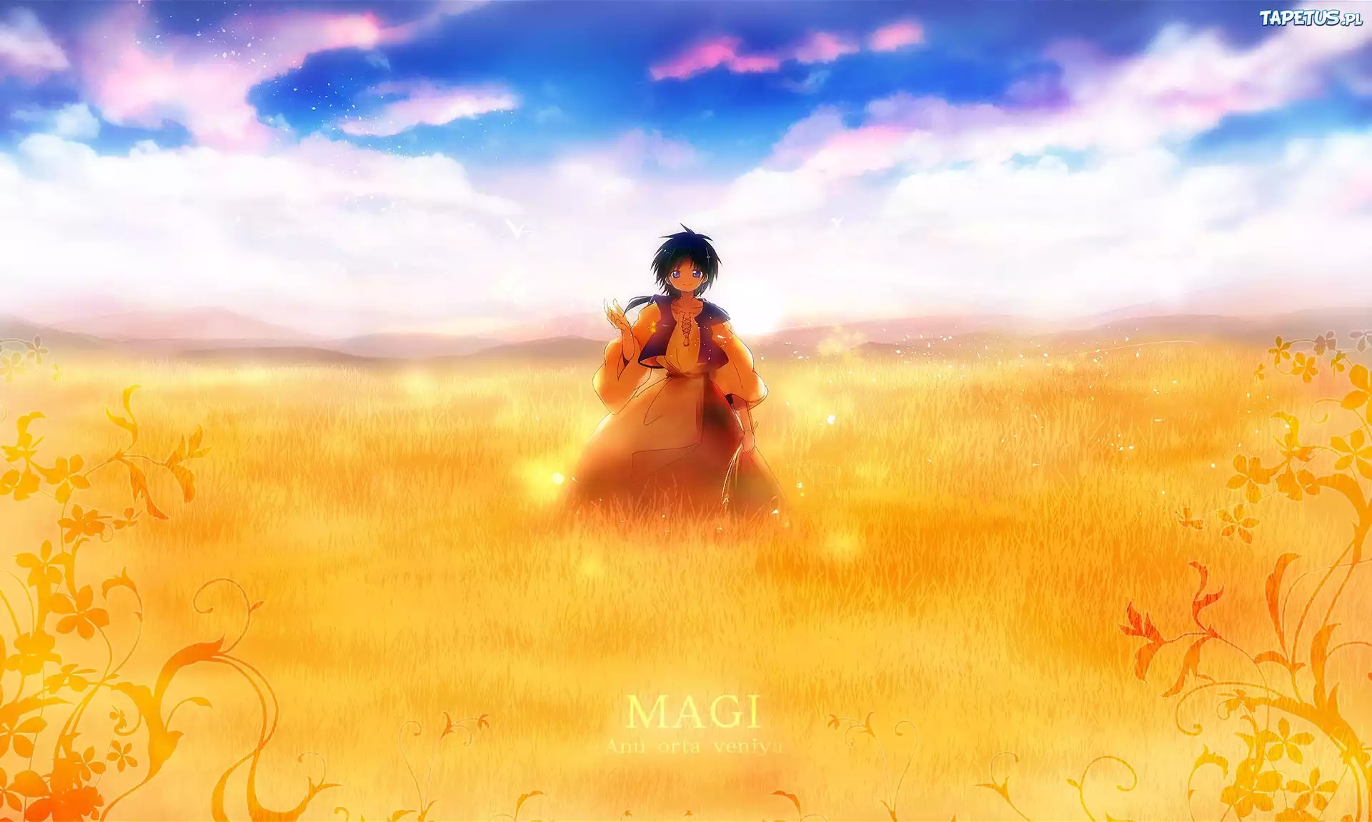 Magi, Aladdin, anime, manga