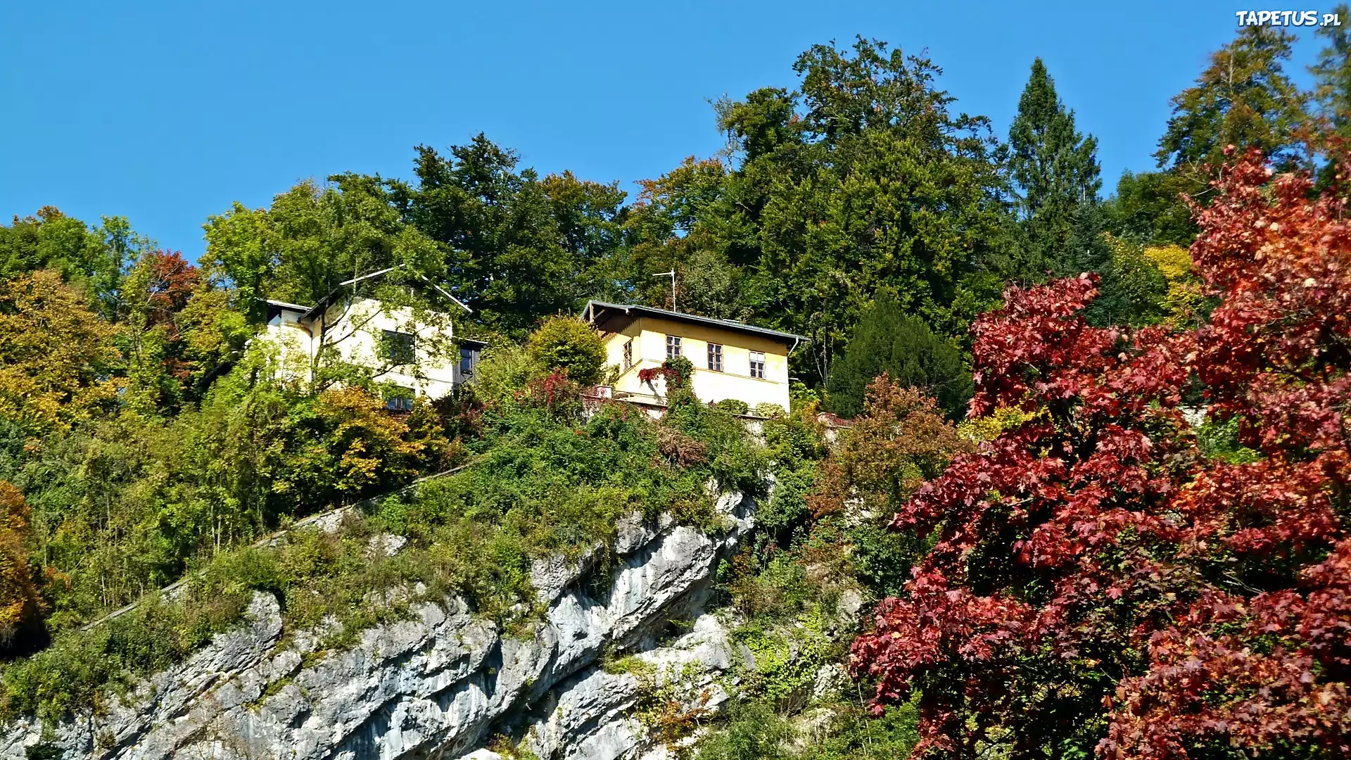 Skały, Domy, Salzburg