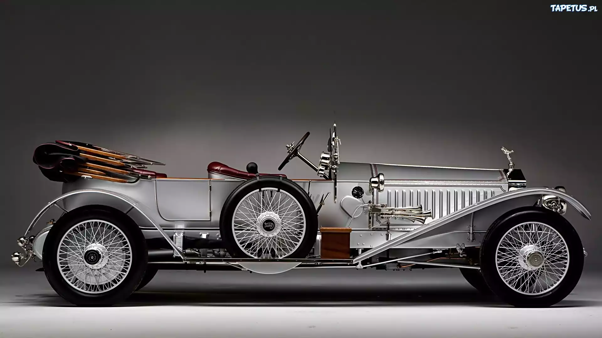 Samochód, Zabytkowy, Rolls-Royce, 1915