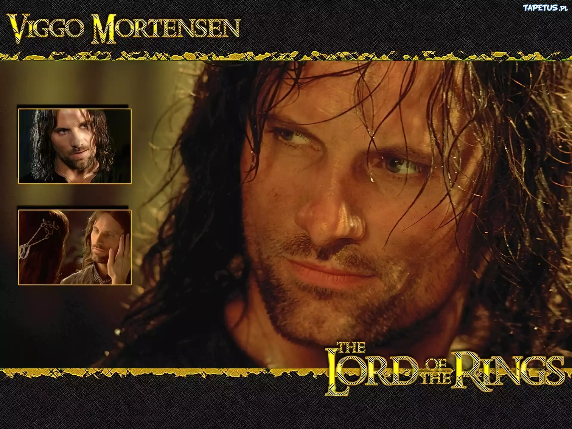 Viggo Mortensen,długie włosy