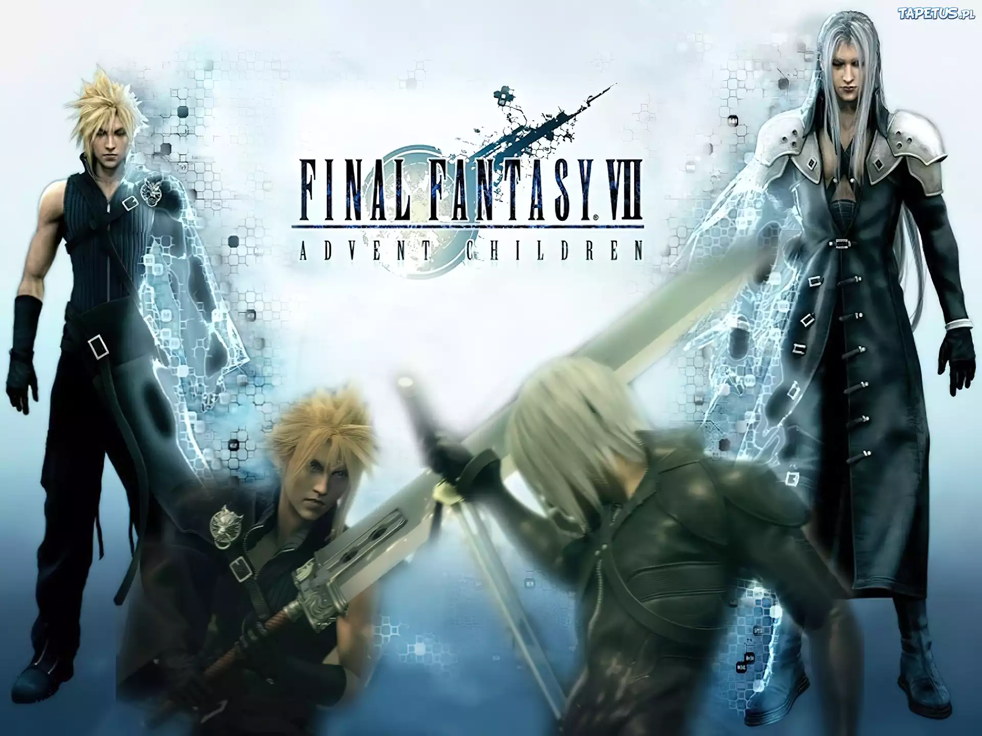 miecze, Ff 7 Advent Children, ludzie